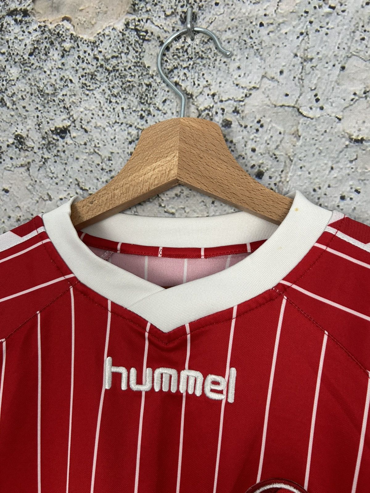 Hummel Vintage Hummel Aalborg BK Soccer Jersey Football Sport Size US S / EU 44-46 / 1 - 4 Thumbnail