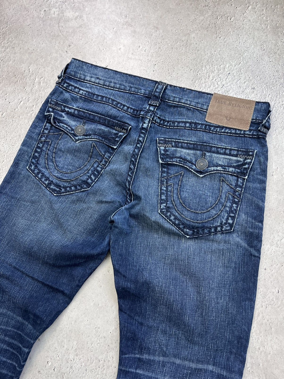 Japanese Brand × True Religion True Religion y2k Flare Japanese Jeans Distressed Size US 34 / EU 50 - 7 Thumbnail
