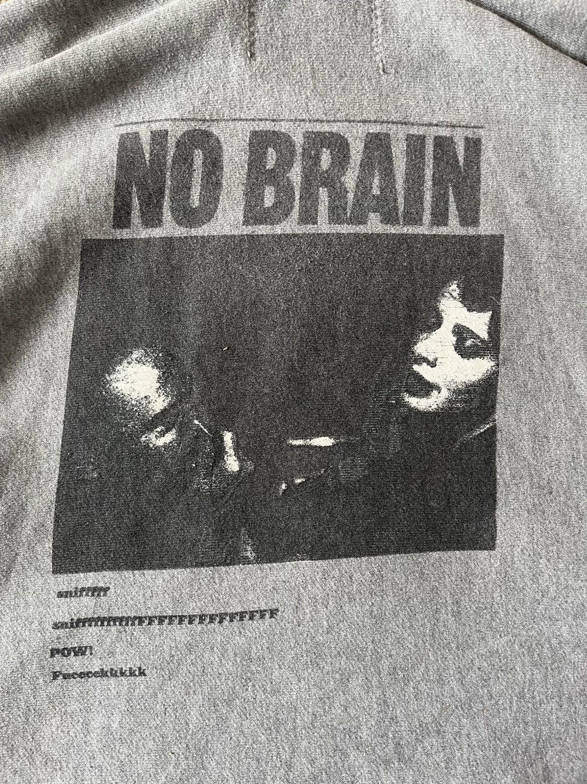 Fucking Awesome FUCKING AWESOME NO BRAIN HODDIES Size US L / EU 52-54 / 3 - 4 Thumbnail