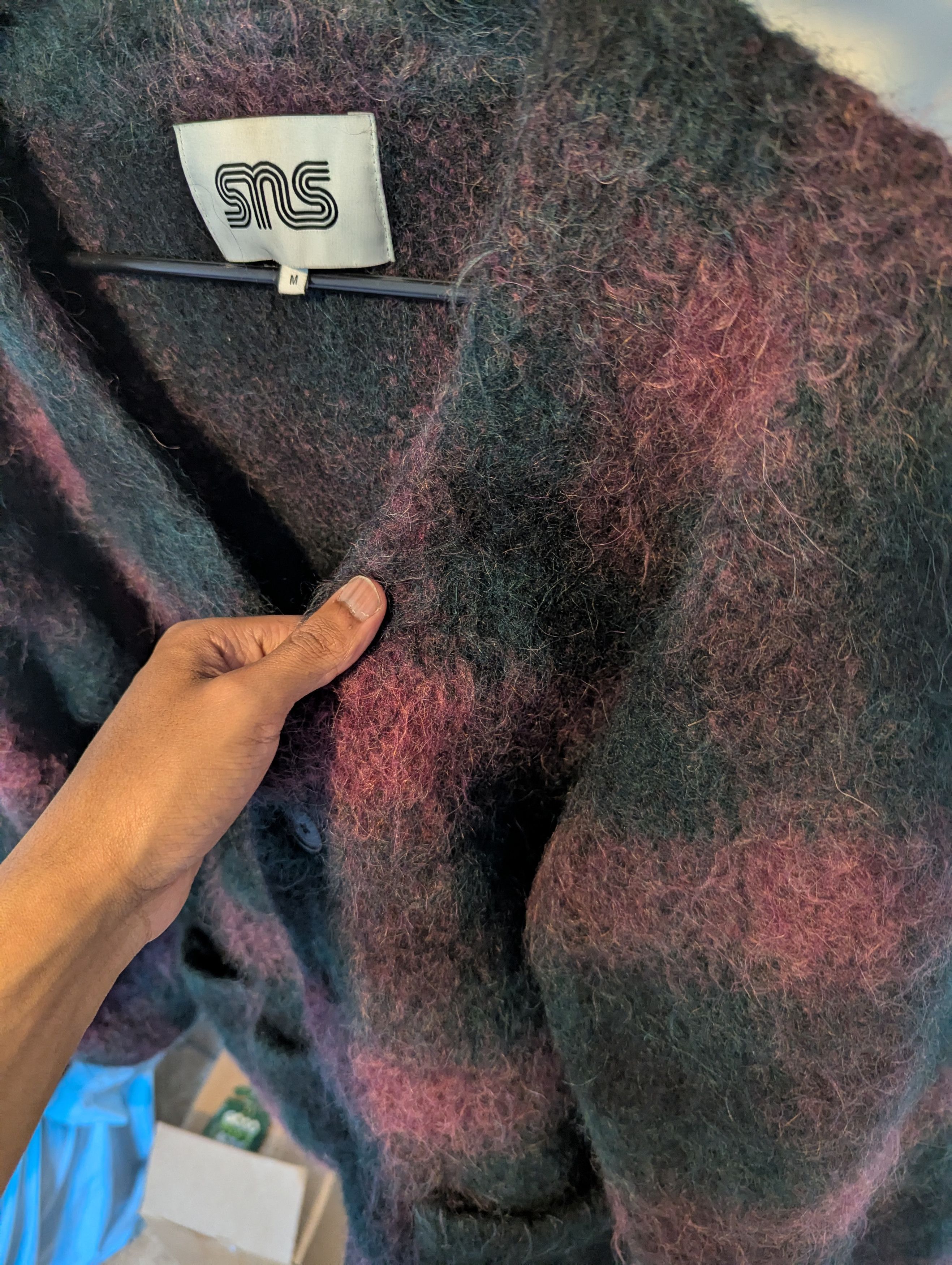Sneakersnstuff Mohair Fuzzy Cardigan Size US M / EU 48-50 / 2 - 5 Thumbnail