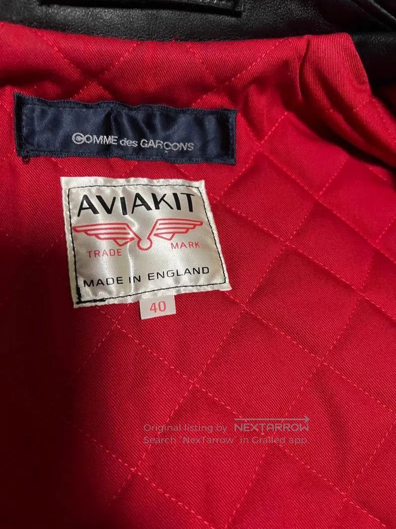Comme des Garcons CDG x Lewis Leathers 391T Leather Jacket. Size US L / EU 52-54 / 3 - 6 Thumbnail
