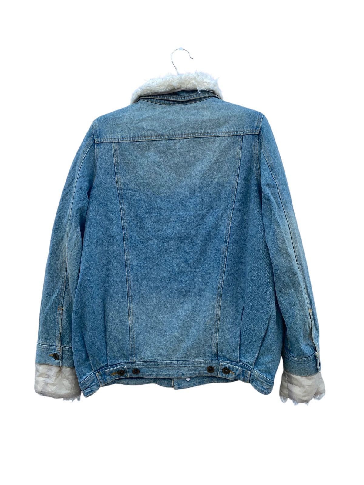 Vanquish VANQUISH JAPAN SHERPA STYLE TRUCKER JACKET Size S / US 4 / IT 40 - 2 Thumbnail