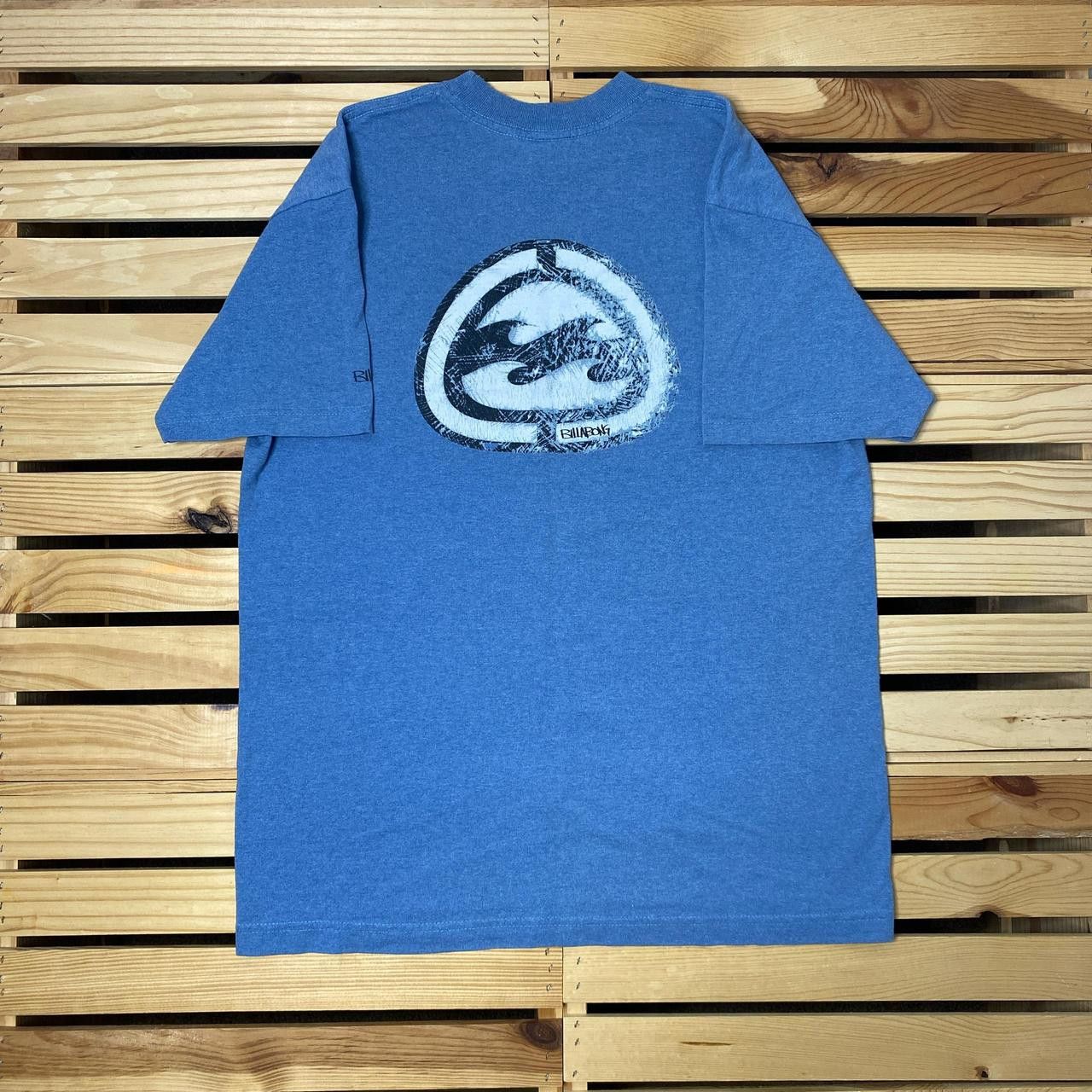 Billabong Vintage Billabong Blue Surf Tee Size Medium Size US M / EU 48-50 / 2 - 2 Thumbnail