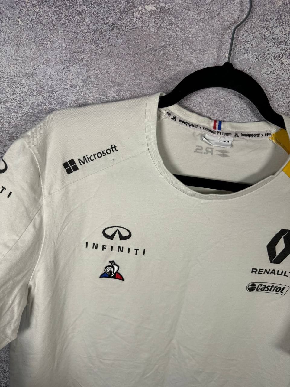 Formula 1 × Le Coq Sportif Renault F-1 Racing Team Men's Genuine 2019 Le Coq Sportif Size US L / EU 52-54 / 3 - 6 Thumbnail