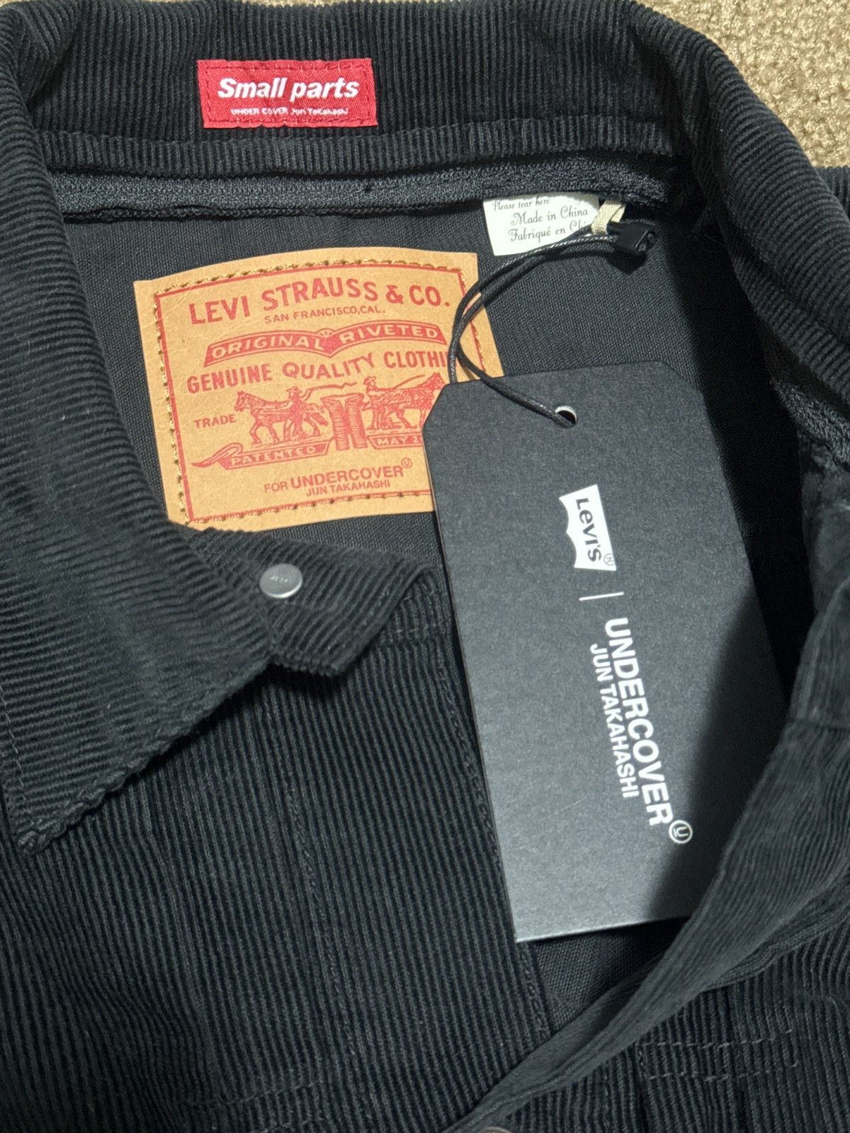 Levi's × Undercover Undercover x Levis Small Parts Corduroy Trucker Size US S / EU 44-46 / 1 - 4 Thumbnail