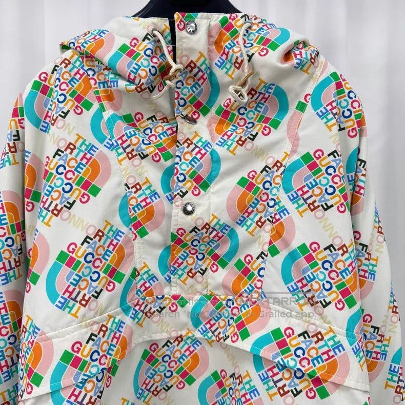 Gucci Gucci Co-branded full-print half-zipper jacket Size US M / EU 48-50 / 2 - 3 Thumbnail