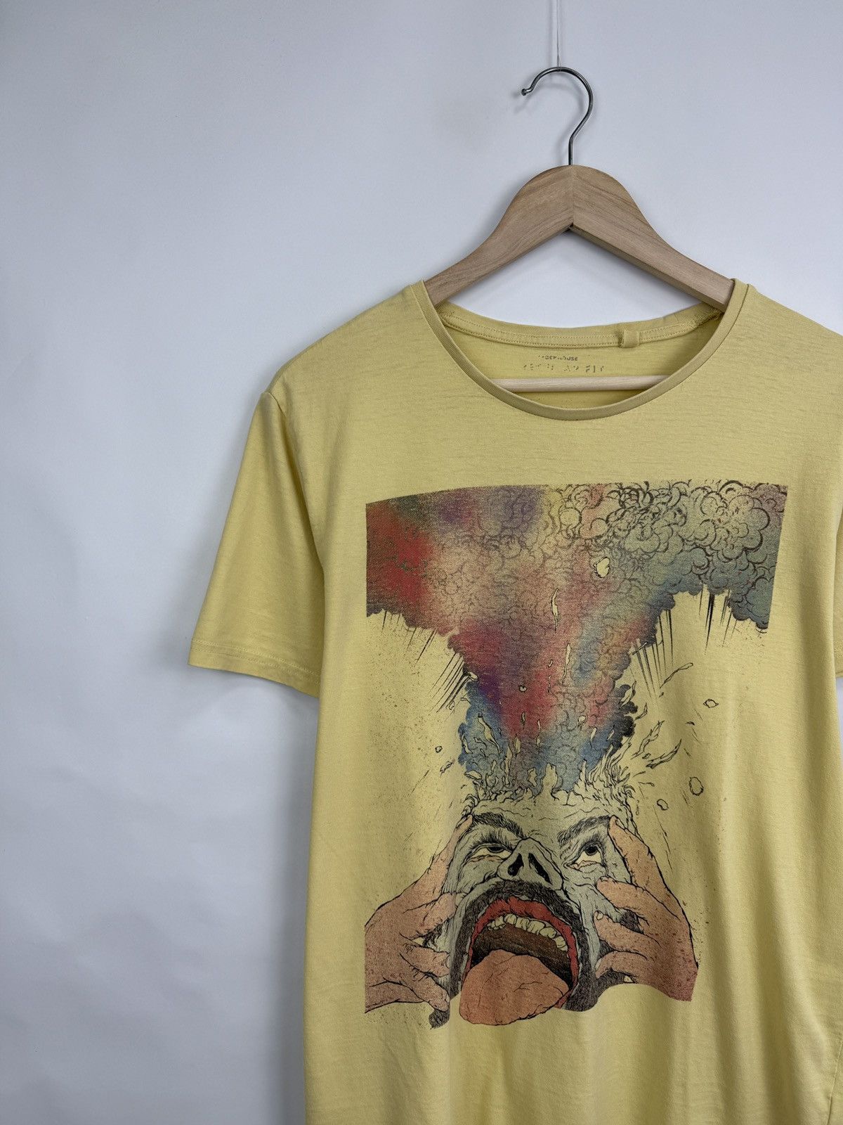 Vintage 🇺🇸Vintage Y2K LSD Brain Blast T-Shirt Marijuana Mushroom Rare Size US M / EU 48-50 / 2 - 2 Thumbnail
