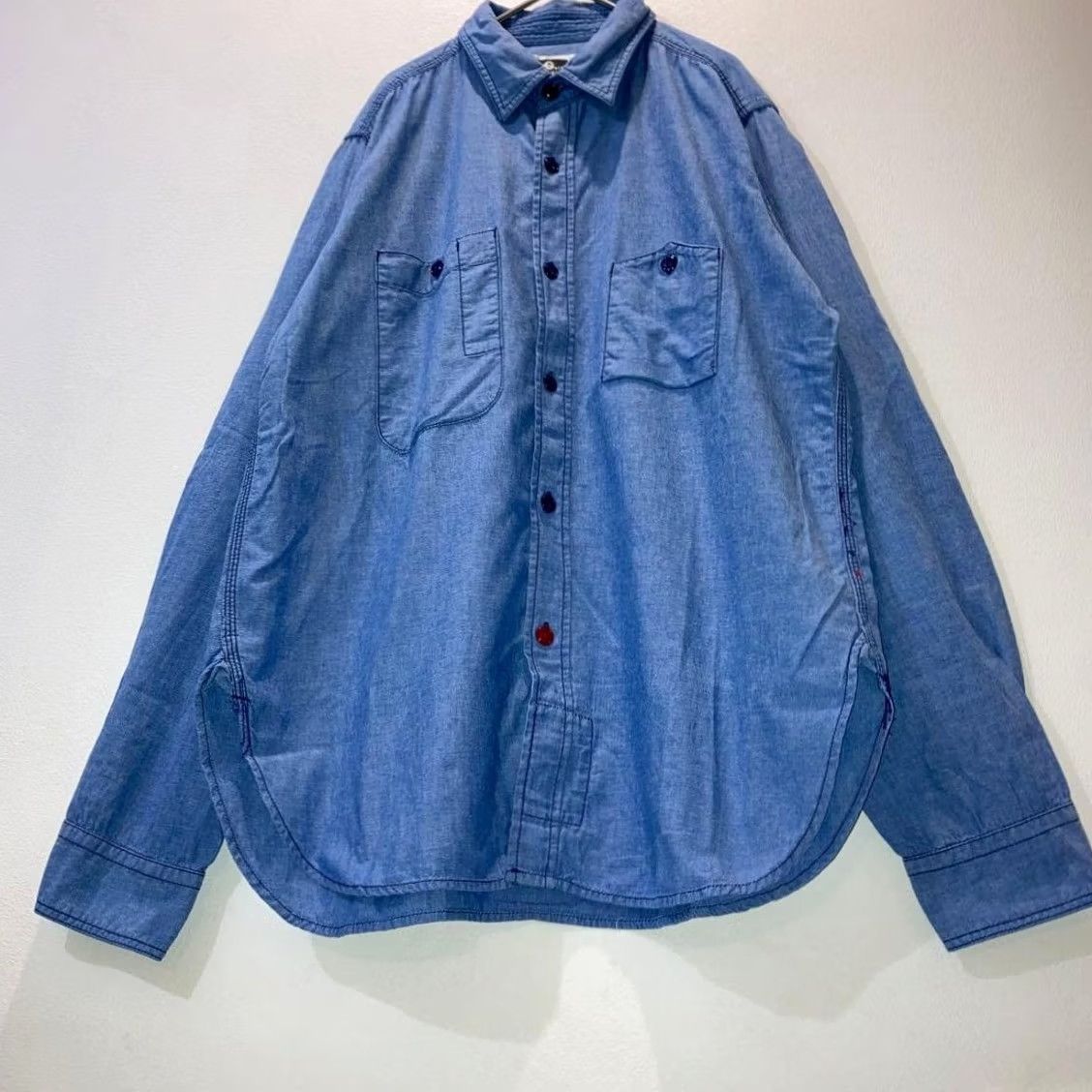 Engineered Garments Engineered Garments Button-Down Shirt Men COLOR BLUE Material Cotton SIZE L Used Size US L / EU 52-54 / 3 - 5 Thumbnail