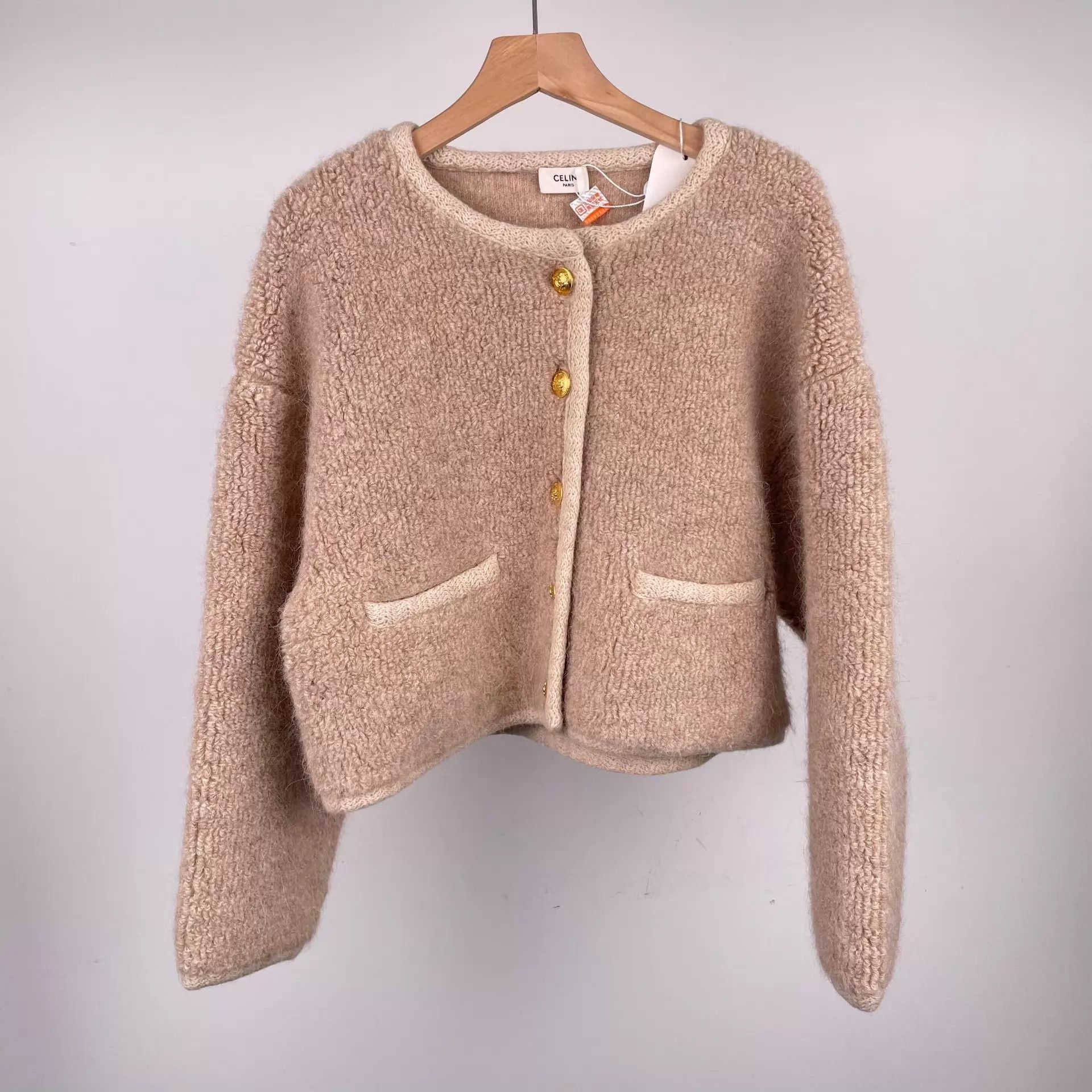 Celine Celine Short Nude Jacket Size XS / US 0-2 / IT 36-38 - 1 Thumbnail