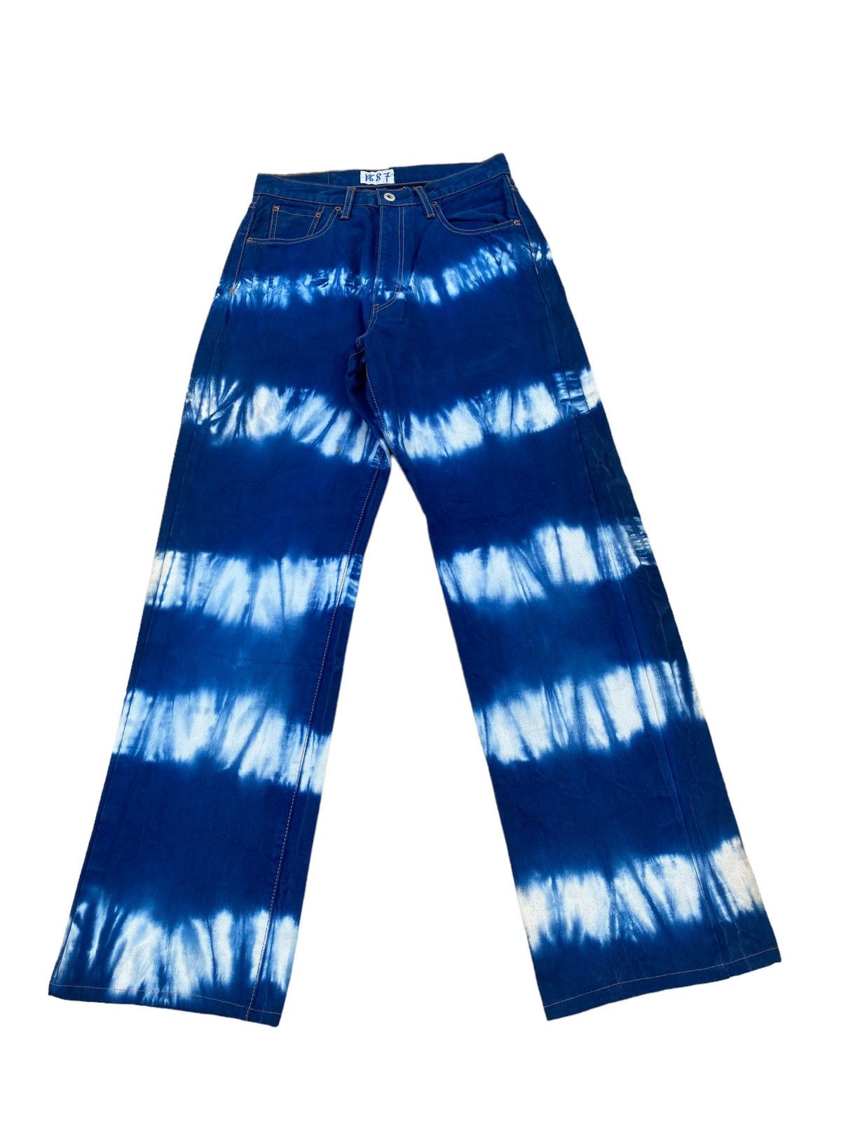 Vintage Vintage My Hand Collection Tie Dye Denim Pant Size US 28 / EU 44 - 1 Thumbnail