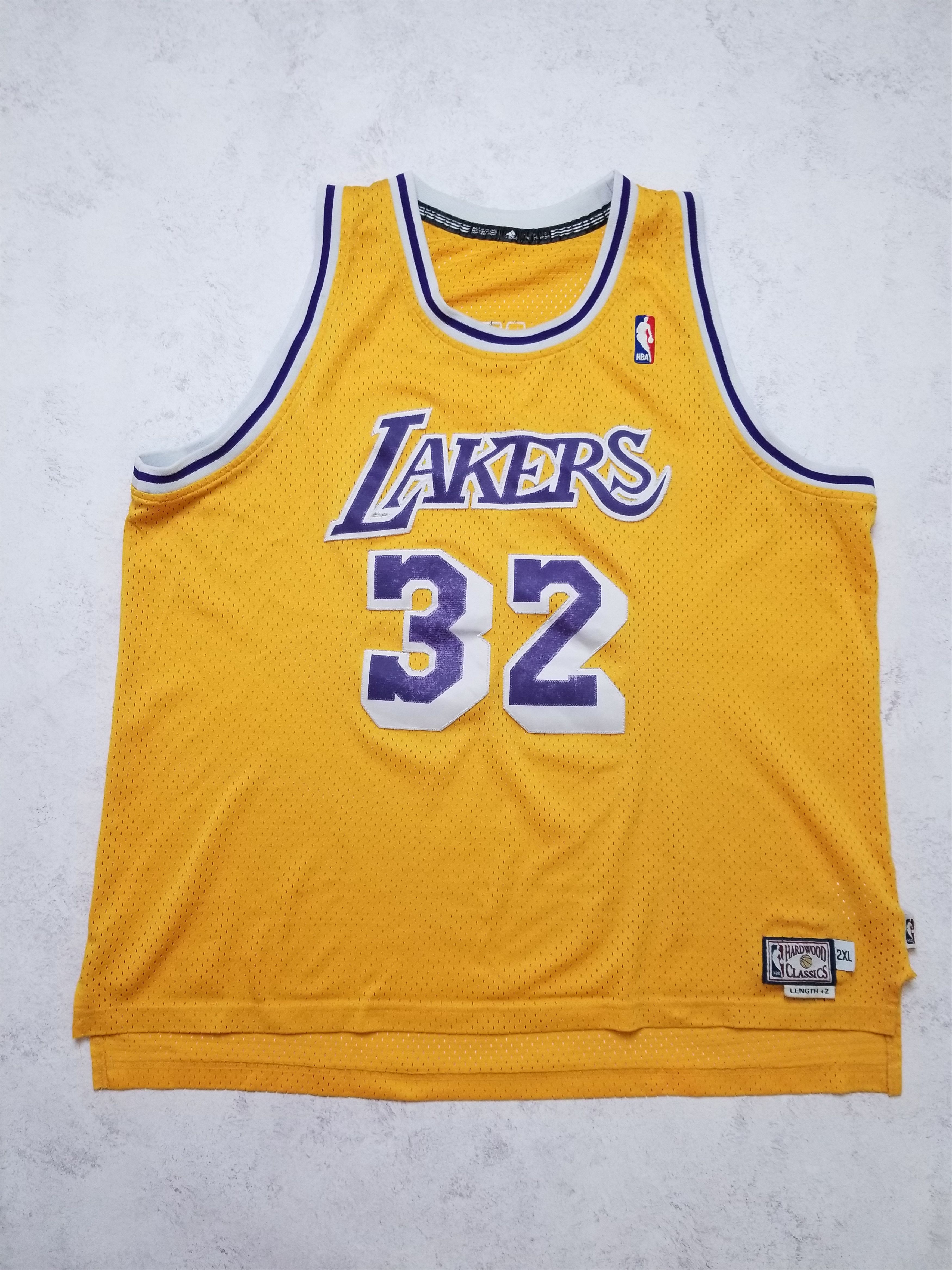 Magic Johnson LA Lakers NBA Jersey Hardwood Classics