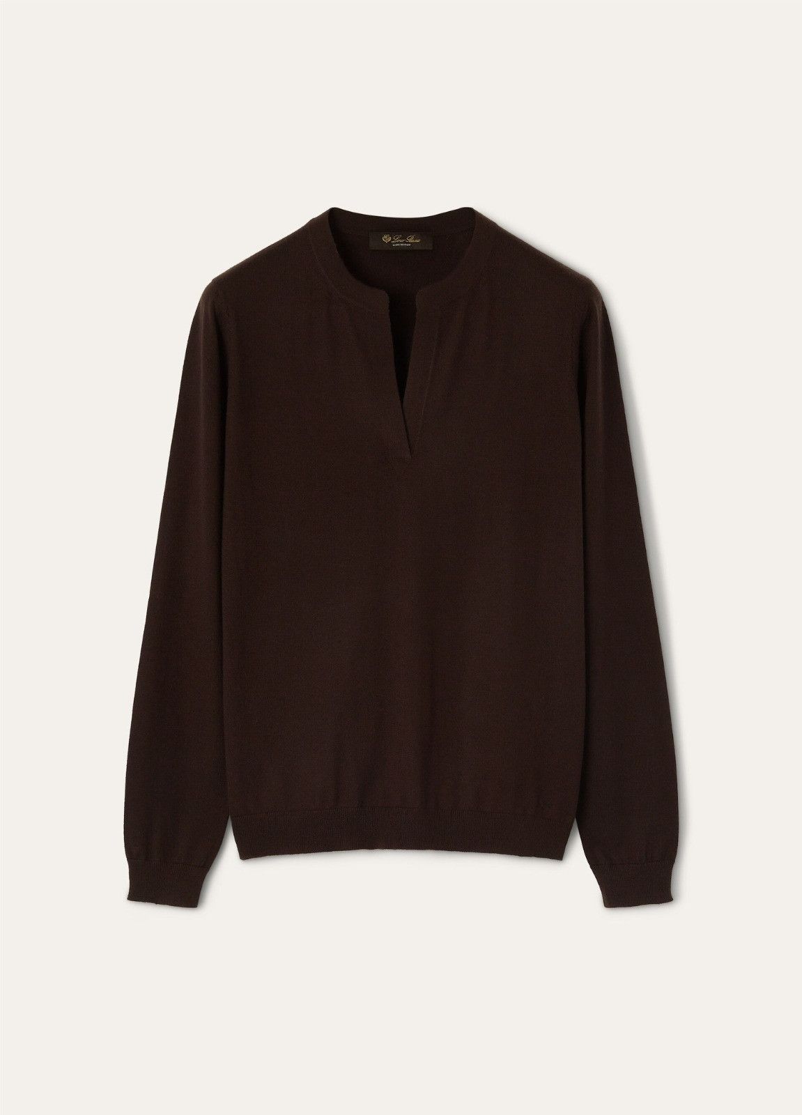Loro Piana o1srvl11e0526 FAO5805 Piuma Sweater in Brown Size S / US 4 / IT 40 - 1 Thumbnail