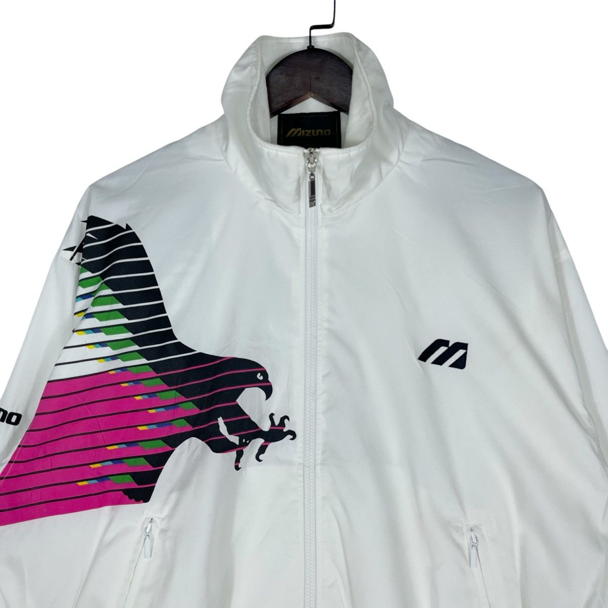 Mizuno RARE Vintage 90s Mizuno Ivan Lendl Tennis Jacket Size US L / EU 52-54 / 3 - 4 Thumbnail