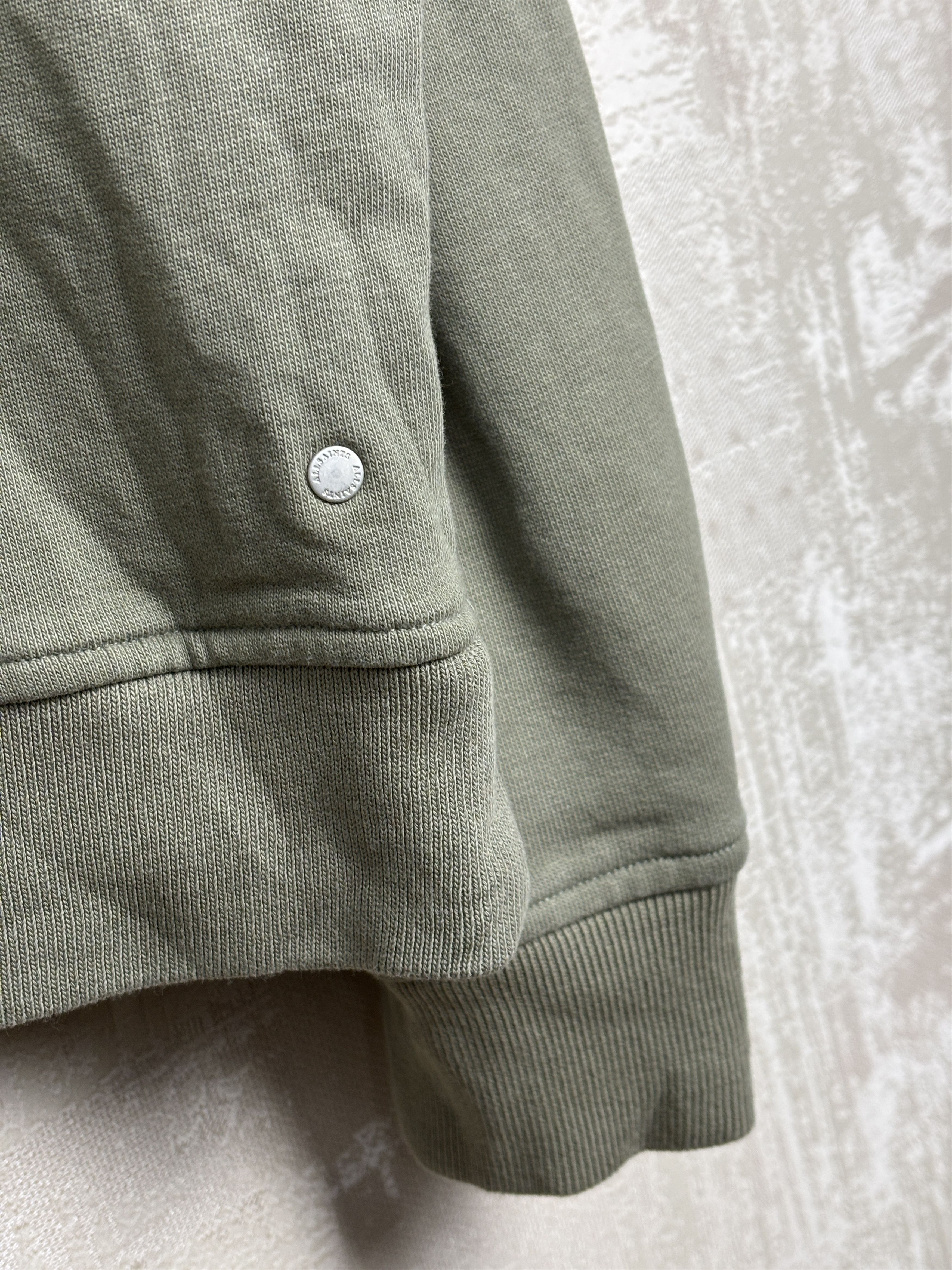 Allsaints AllSaints Jaxon Half Zip Polo Sweatshirt Oversized Size US XL / EU 56 / 4 - 7 Thumbnail