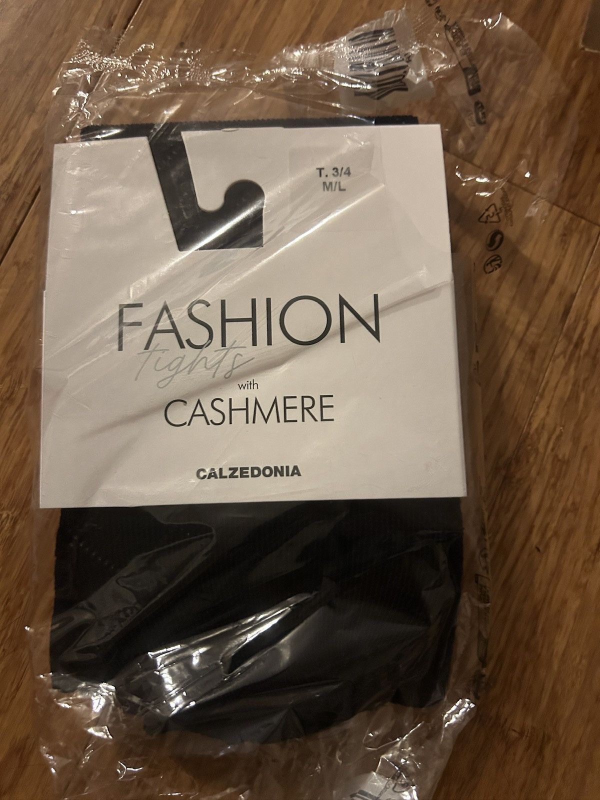 Calzedonia Calzedonia Diamond Tights with Cashmere size 3/4 M/L Blue Size ONE SIZE - 6 Thumbnail