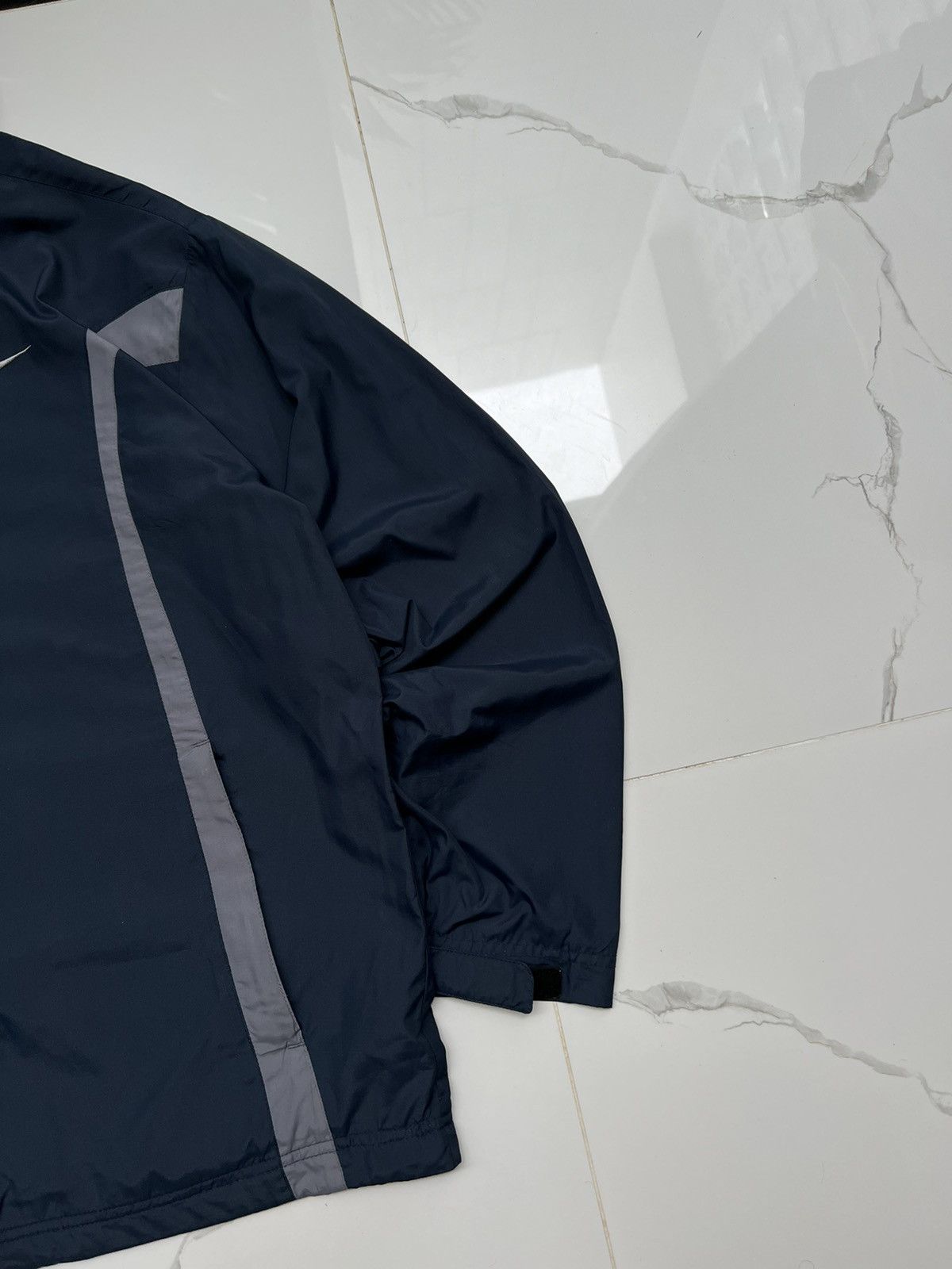 Nike × Vintage 90’s NIKE RETRO SWOOSH LOGO Y2K TRACK JACKET GORPCORE Size US L / EU 52-54 / 3 - 2 Thumbnail