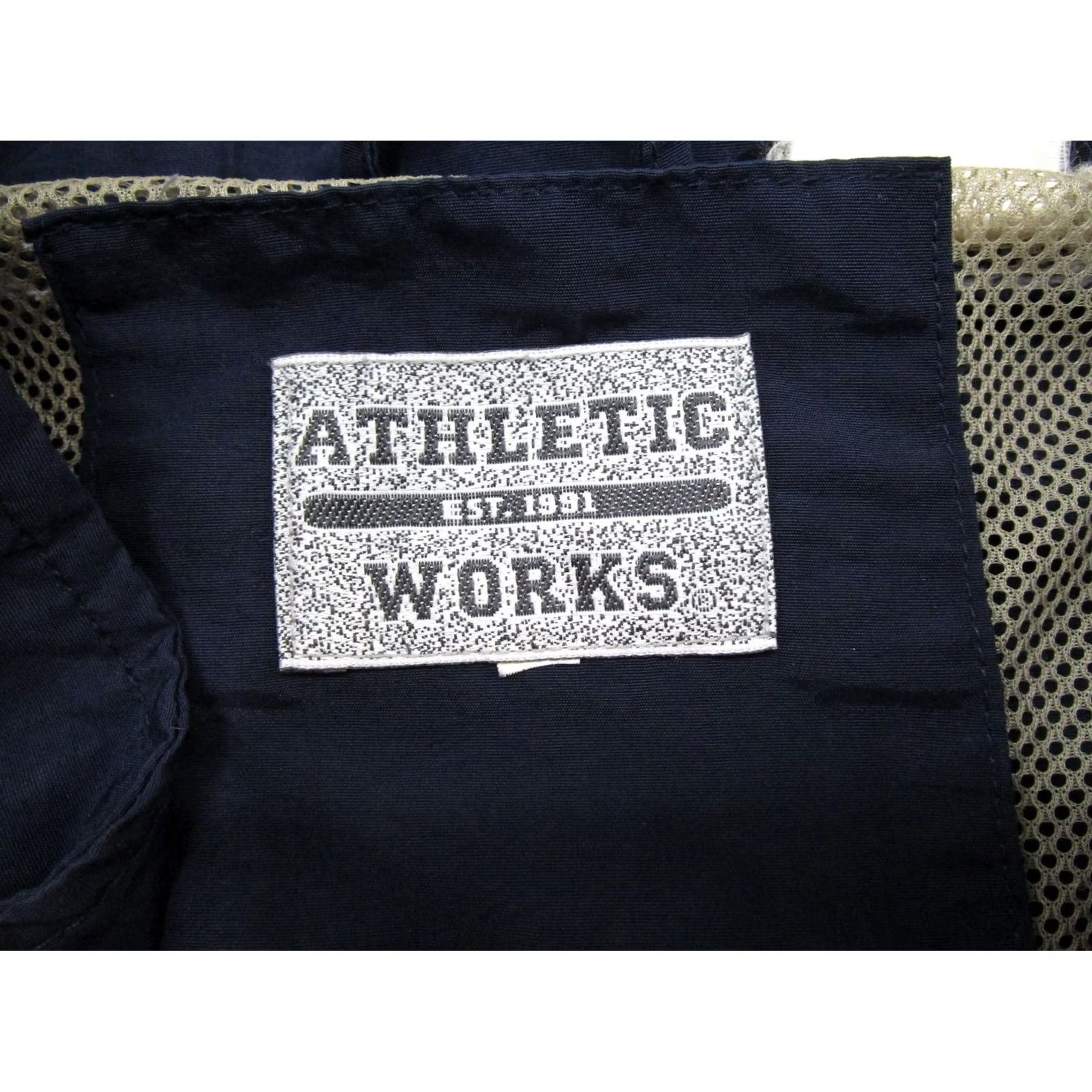 Athletic Works VINTAGE Athletic Works Vest Windbreaker Mens L Nylon Blue Lightweight Windbreaker Size US L / EU 52-54 / 3 - 2 Thumbnail