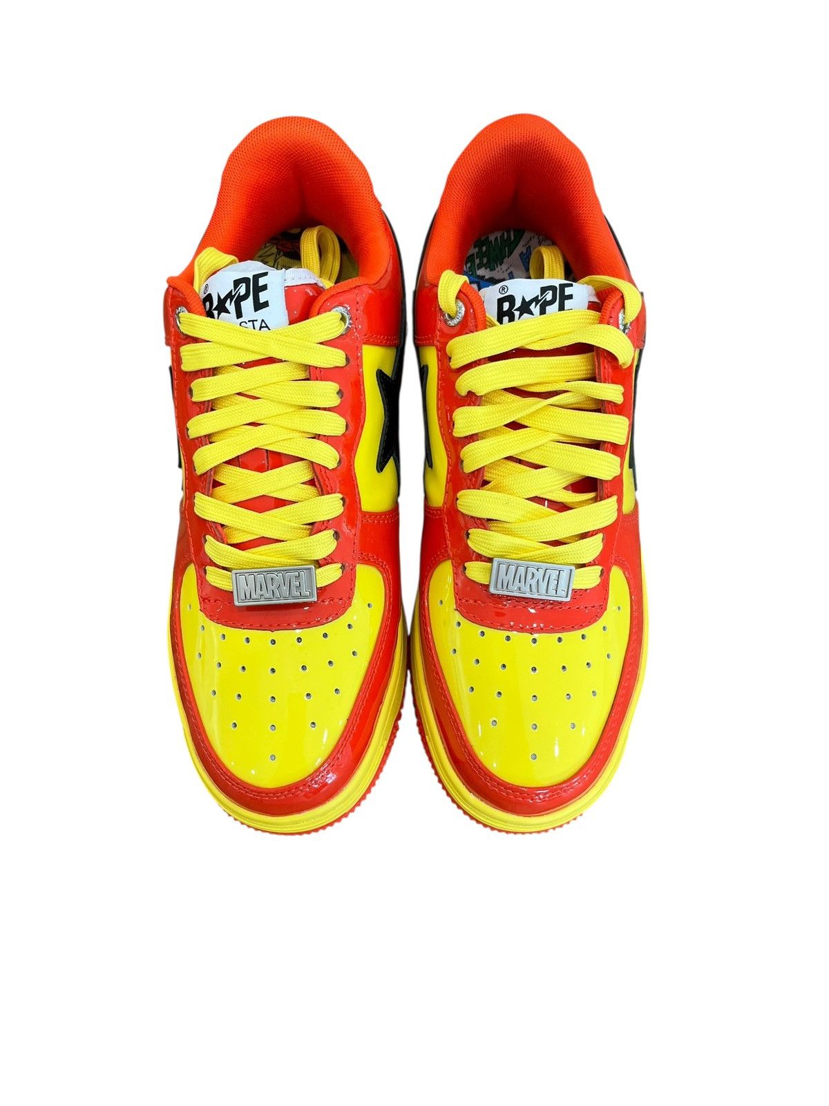 Bape BAPE x Marvel Bapesta Iron Man Size US 8 / EU 41 - 5 Thumbnail