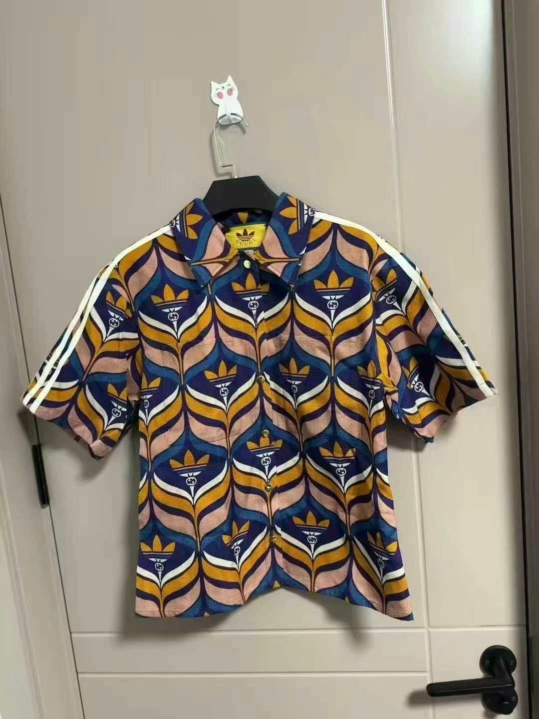 Gucci gucci x adidas short sleeve shirt Size US M / EU 48-50 / 2 - 1 Thumbnail
