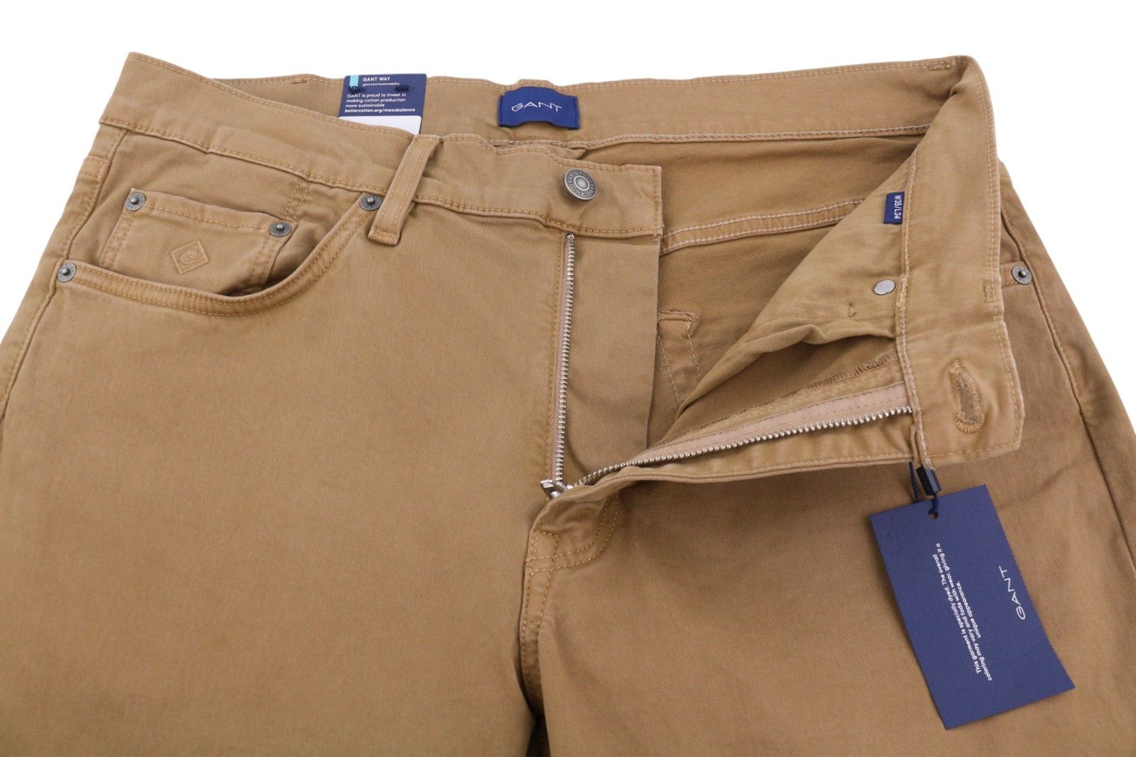 Gant HAYES DESERT Men W35/L34 Roasted 87375 Size US 35 - 4 Thumbnail