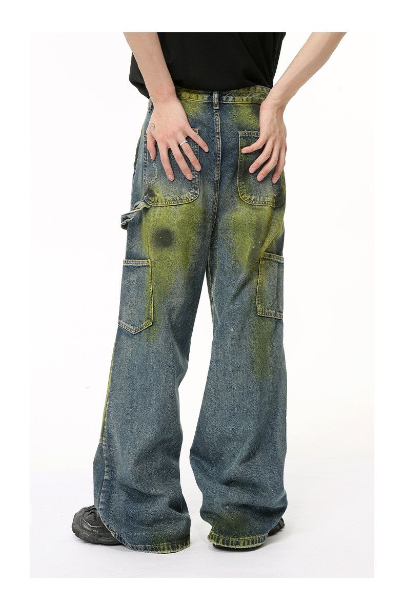 Other Worn out Carpenter Baggy Jeans Size US 29 - 5 Thumbnail