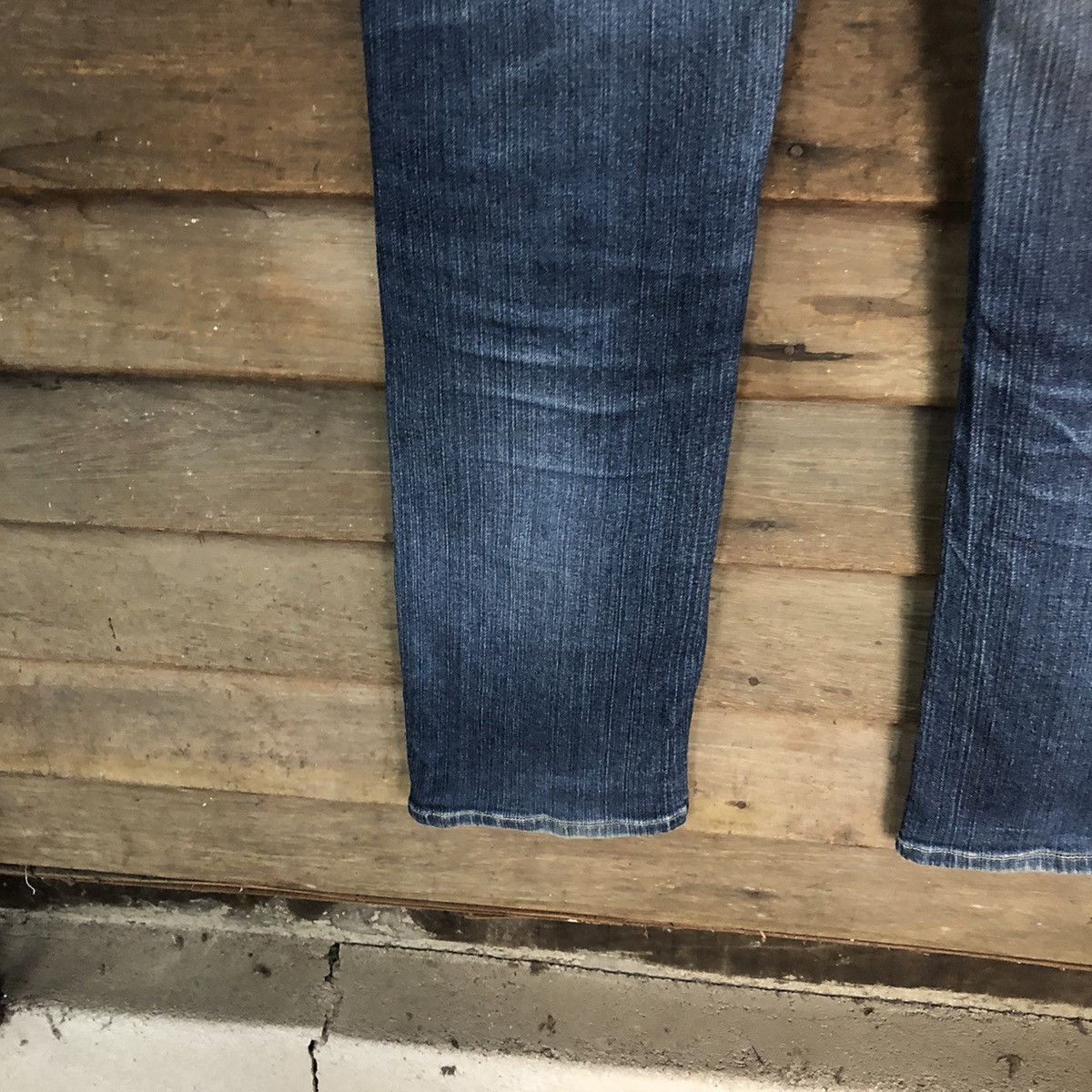 Japanese Brand Closshi Blue Denim vintage Pants #7388 Size 32" / US 10 / IT 46 - 16 Thumbnail