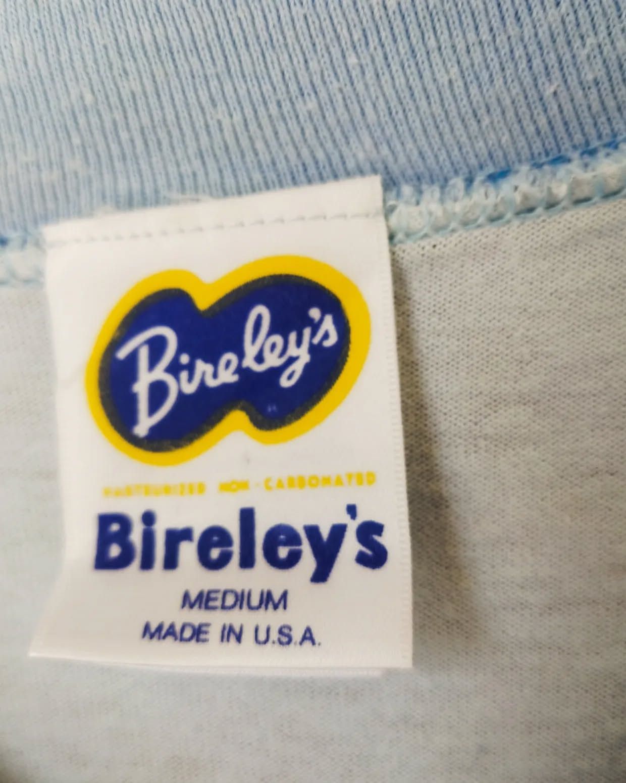 Vintage 1990s Vintage Bireley’s Orange Ringer T-Shirt Size US M / EU 48-50 / 2 - 3 Thumbnail