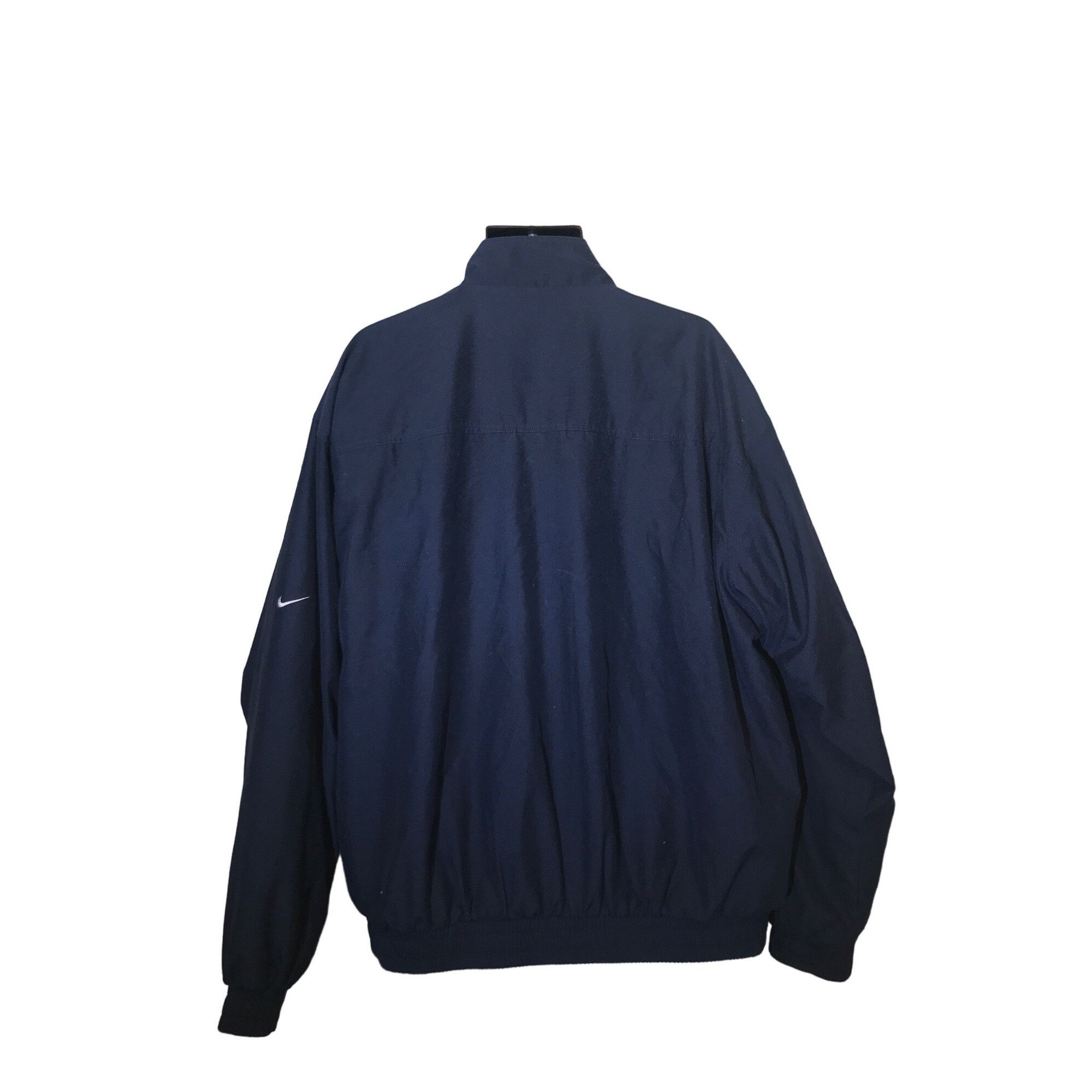 Nike Nike Golf Mens Navy Blue Polyester Golf Full Zip Jacket Size US XL / EU 56 / 4 - 2 Thumbnail