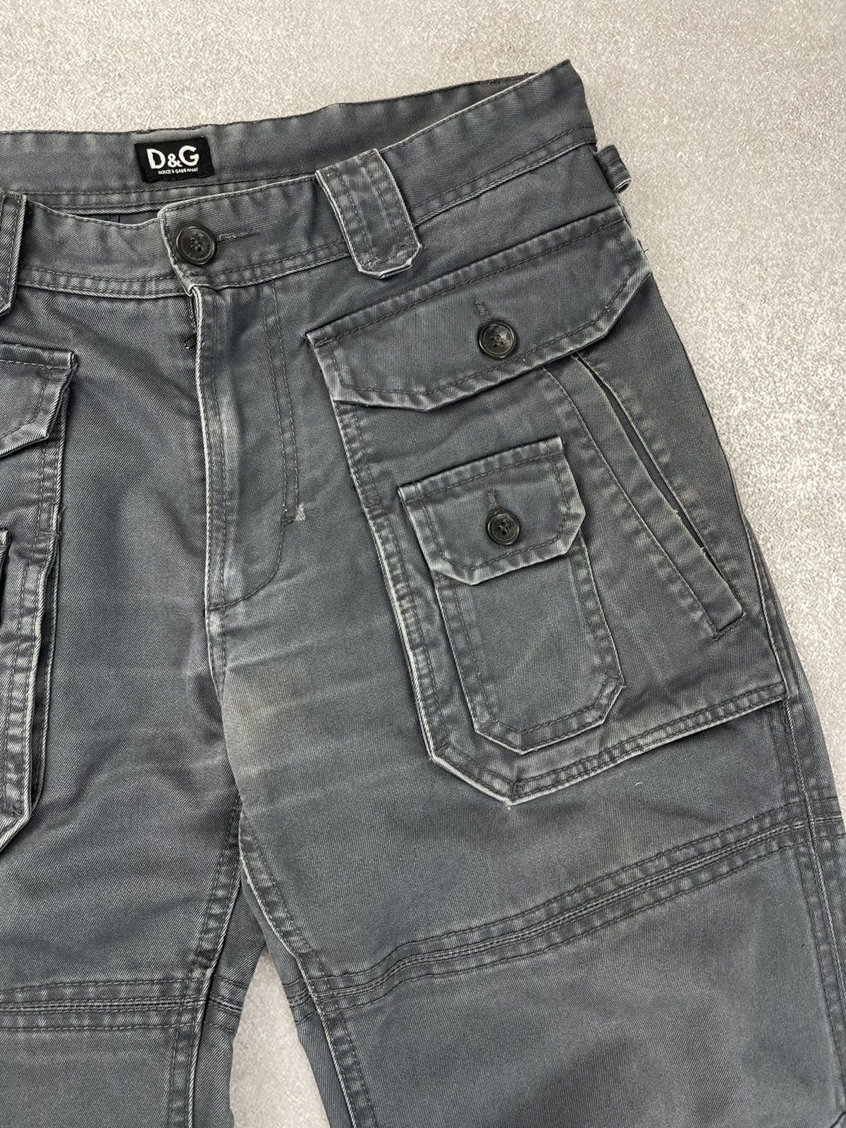 Dolce & Gabbana × Vintage Vintage Dolce & Gabbana multi-pocket archival cargo Pants Size US 31 - 5 Thumbnail