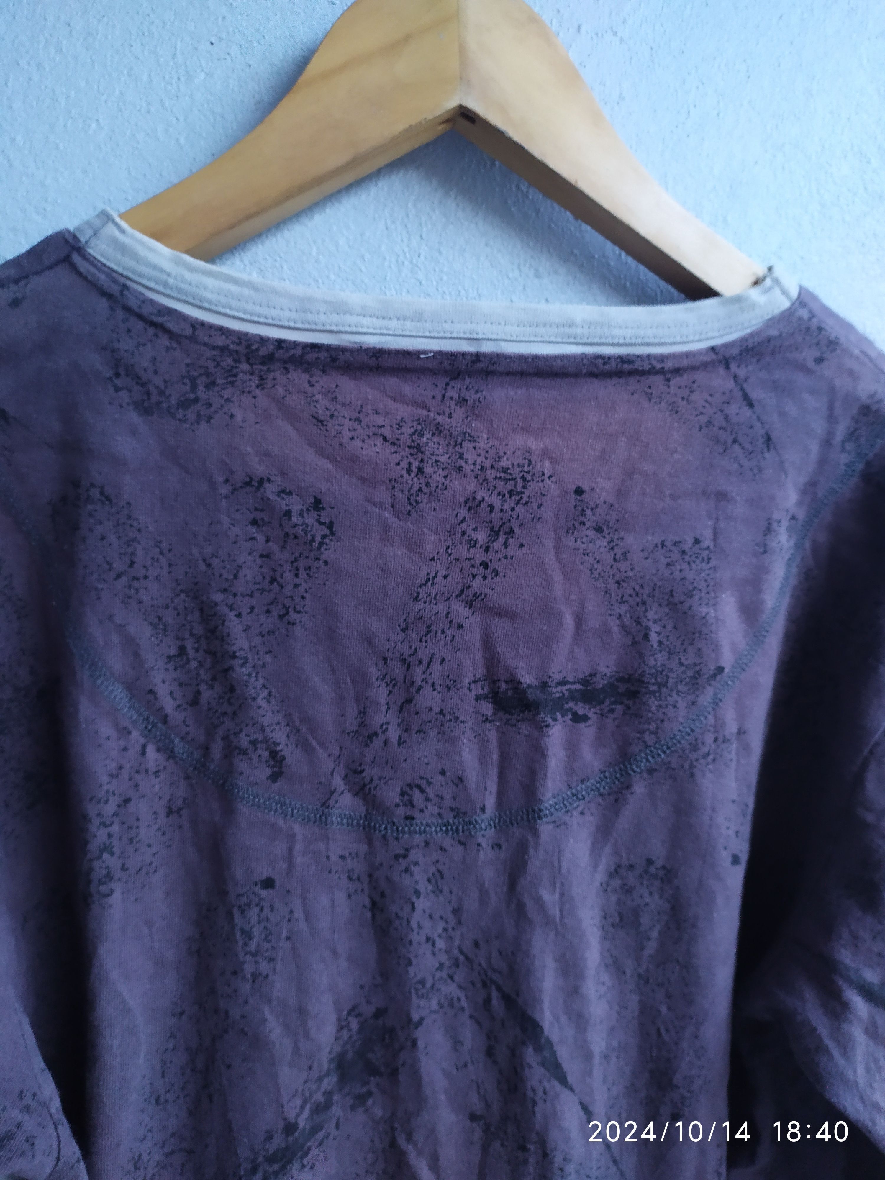 If Six Was Nine × Japanese Brand × KMRii Japanese Brand Beaumere Laces Poem Long Sleeve Size US L / EU 52-54 / 3 - 5 Thumbnail