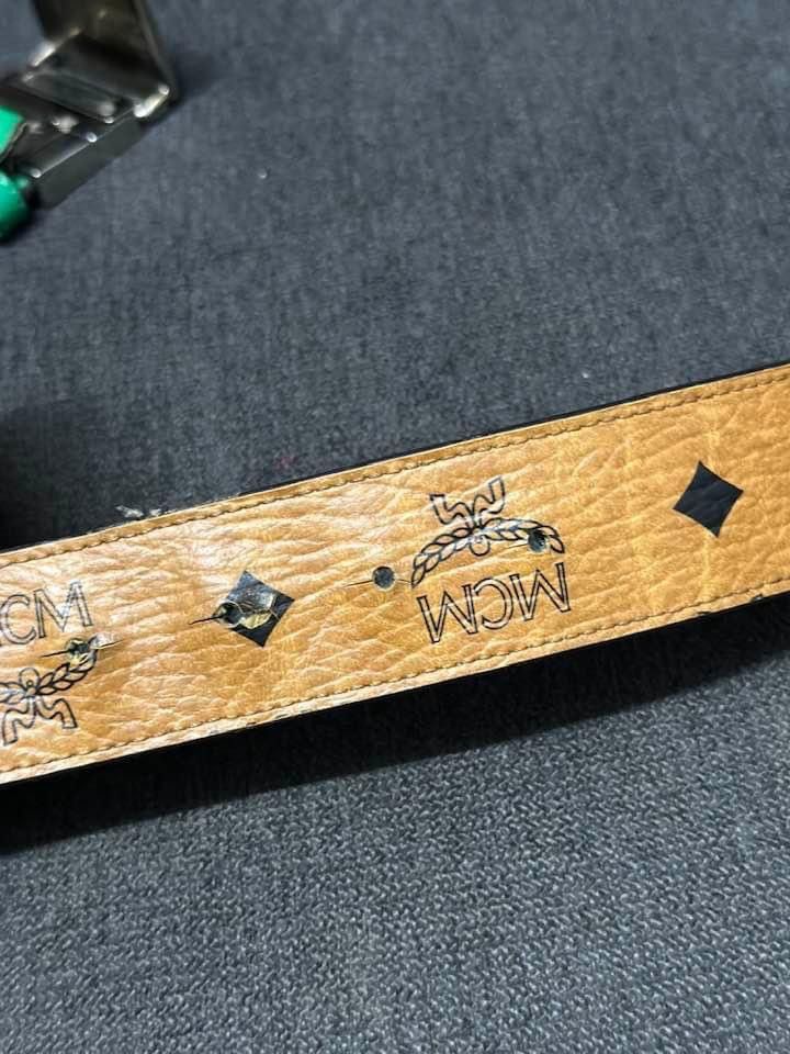 MCM Authentic MCM Belt Size 34 Size 34 - 3 Thumbnail