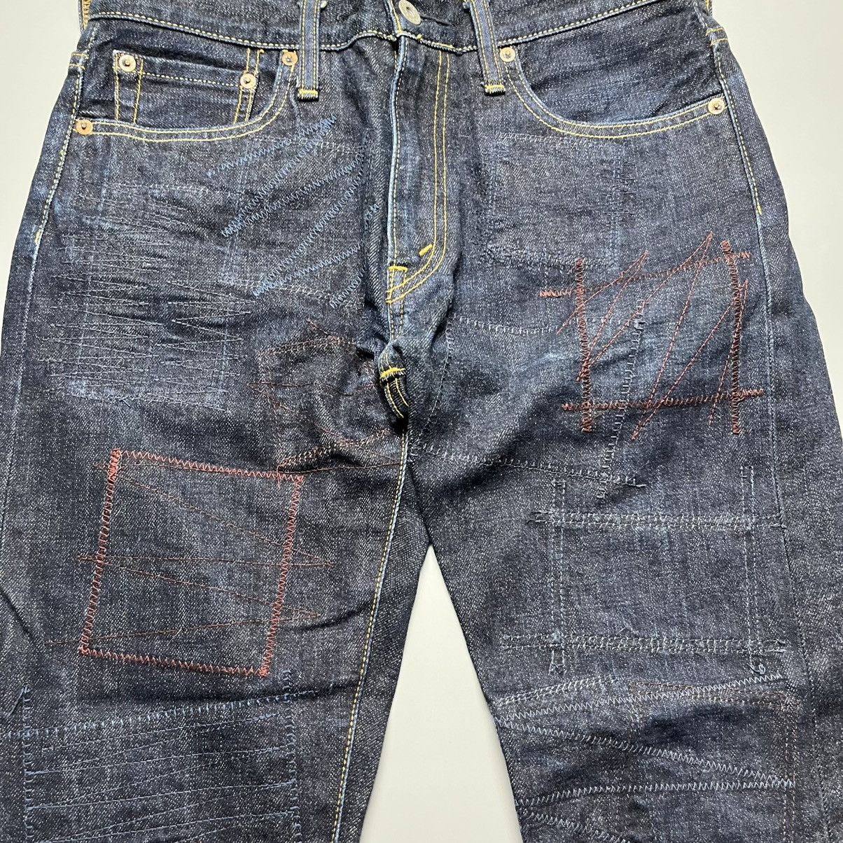 Junya Watanabe × Levi's Levis x Junya Watanabe - 513 Patch Work - Crop Jeans Size US 30 / EU 46 - 4 Thumbnail