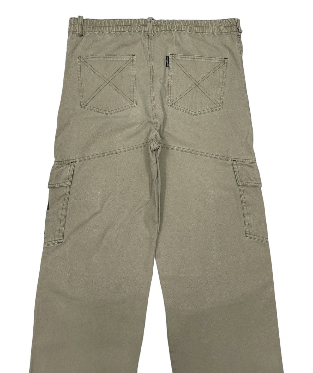 If Six Was Nine 🔥VINTAGE STREET BOY SKATEBOARD MULTI POCKET CARGO PANTS Size US 32 / EU 48 - 8 Thumbnail