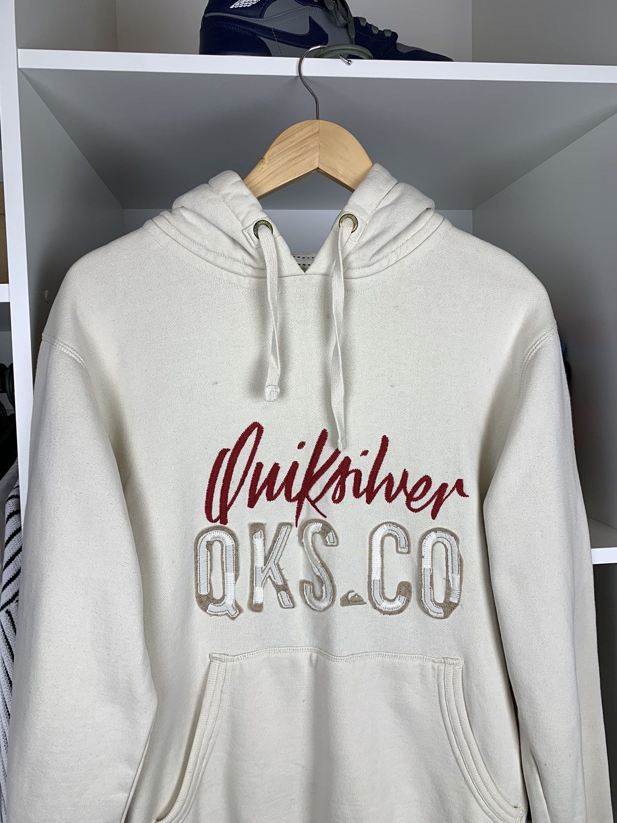 Quiksilver × Vintage Vintage Quiksilver Big Logo Hoodie Size US S / EU 44-46 / 1 - 2 Thumbnail