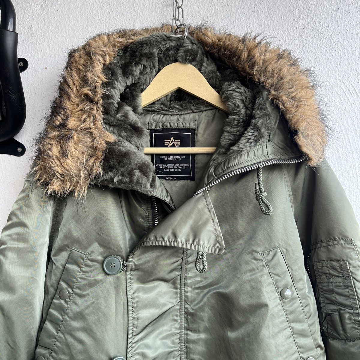 Alpha Industries × Avirex AVIREX ALPHA INDUSTRIES N-3B BOMBER FLIGHT JACKET USA Size US M / EU 48-50 / 2 - 24 Thumbnail
