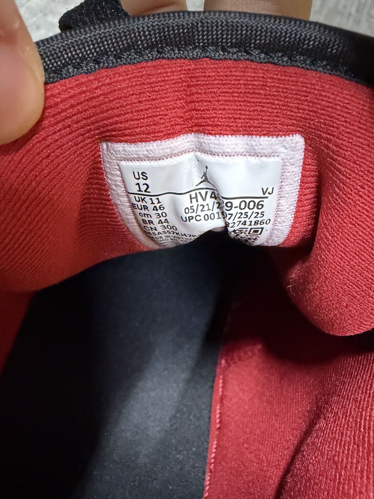 Jordan Brand Jordan 1 Low SE Patent Varsity Red Size US 12 / EU 45 - 5 Thumbnail