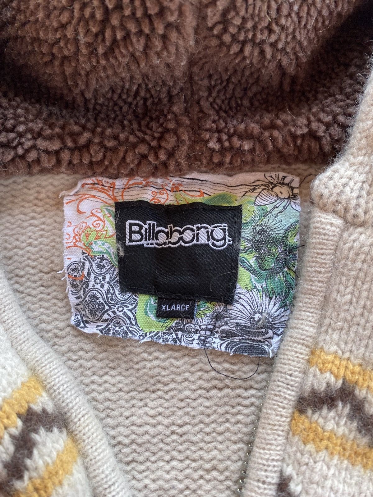 Billabong × Karl Kani Billabong Jesse Pinkman Style Zip Sweater Hip Hop Size US XL / EU 56 / 4 - 7 Thumbnail
