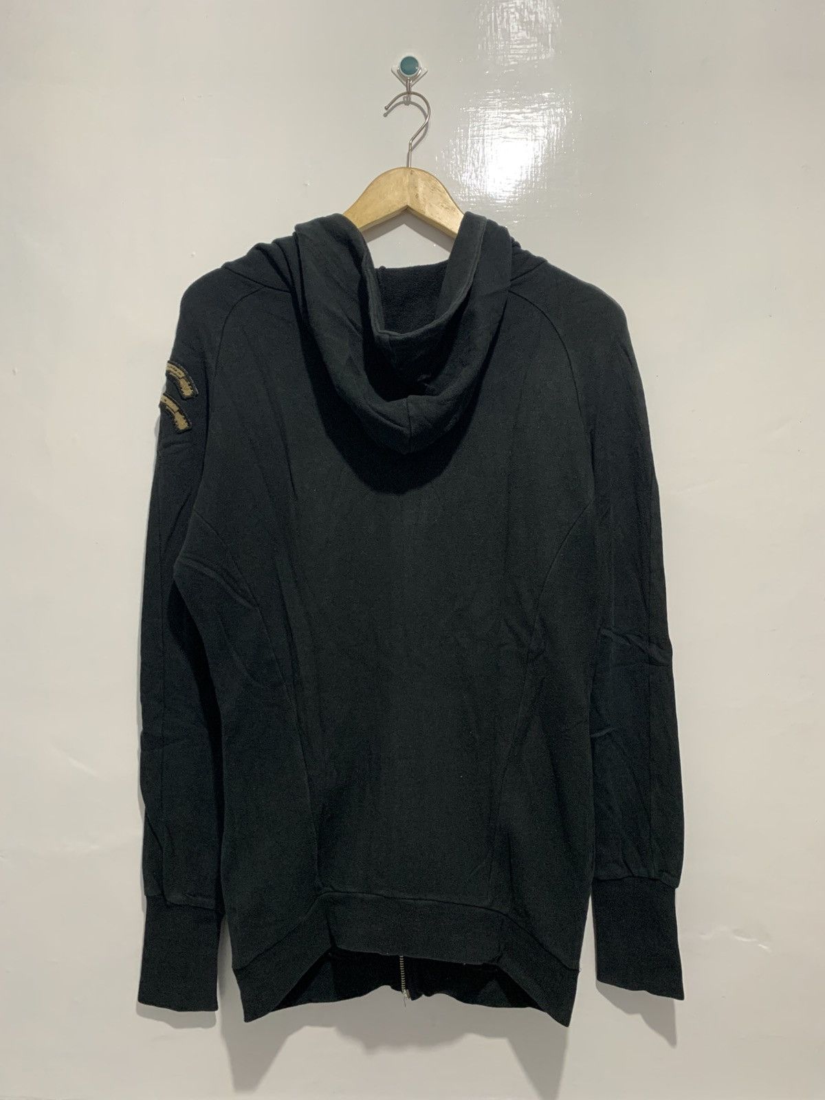 Isamu Katayama Backlash Cloud Nine Skulls Full Black Zip Up Hoodie Size US M / EU 48-50 / 2 - 7 Thumbnail