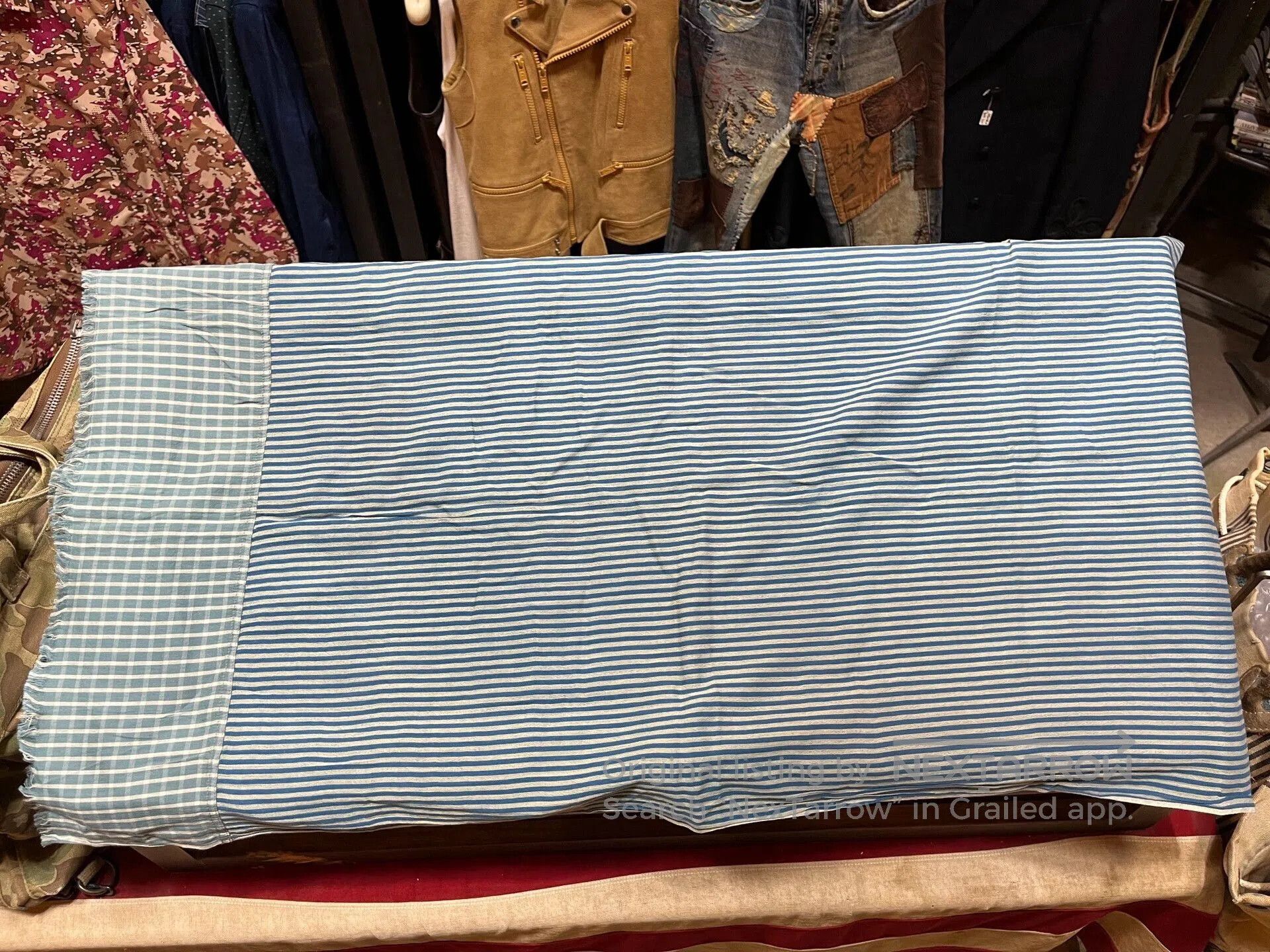RRL Ralph Lauren RRL Stripe Scarf by Ralph Lauren. Size ONE SIZE - 4 Thumbnail