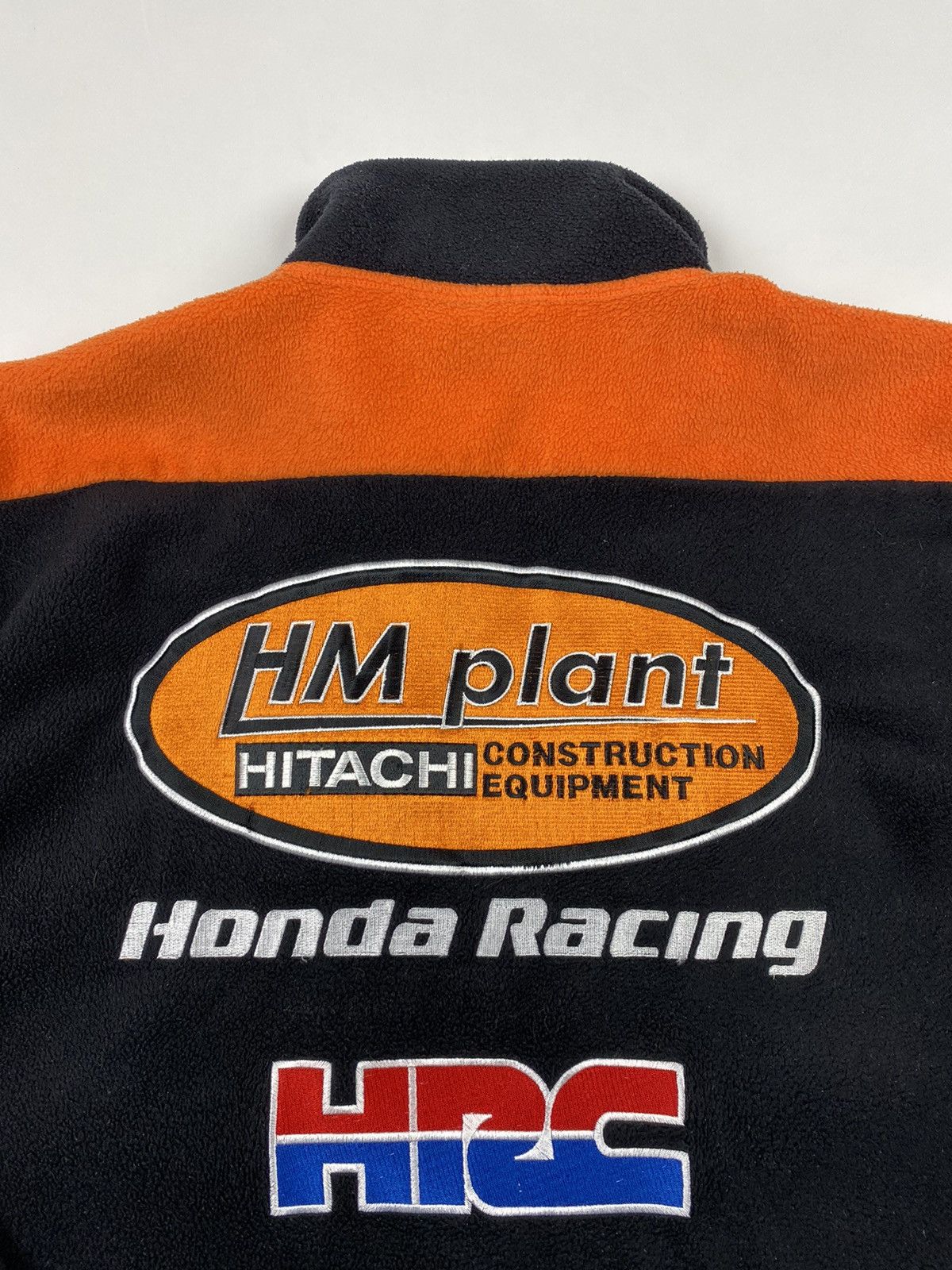 2000’s Vintage Honda HM Plant Moto Team Racing Fleece Jacket