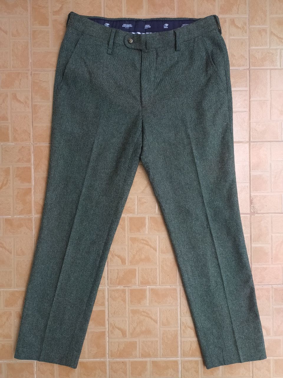 Maurizio Baldassari MAURIZIO BALDASSARI WOOL CROPPED PANTS TROUSERS SIZE 48 Size US 30 / EU 46 - 1 Thumbnail