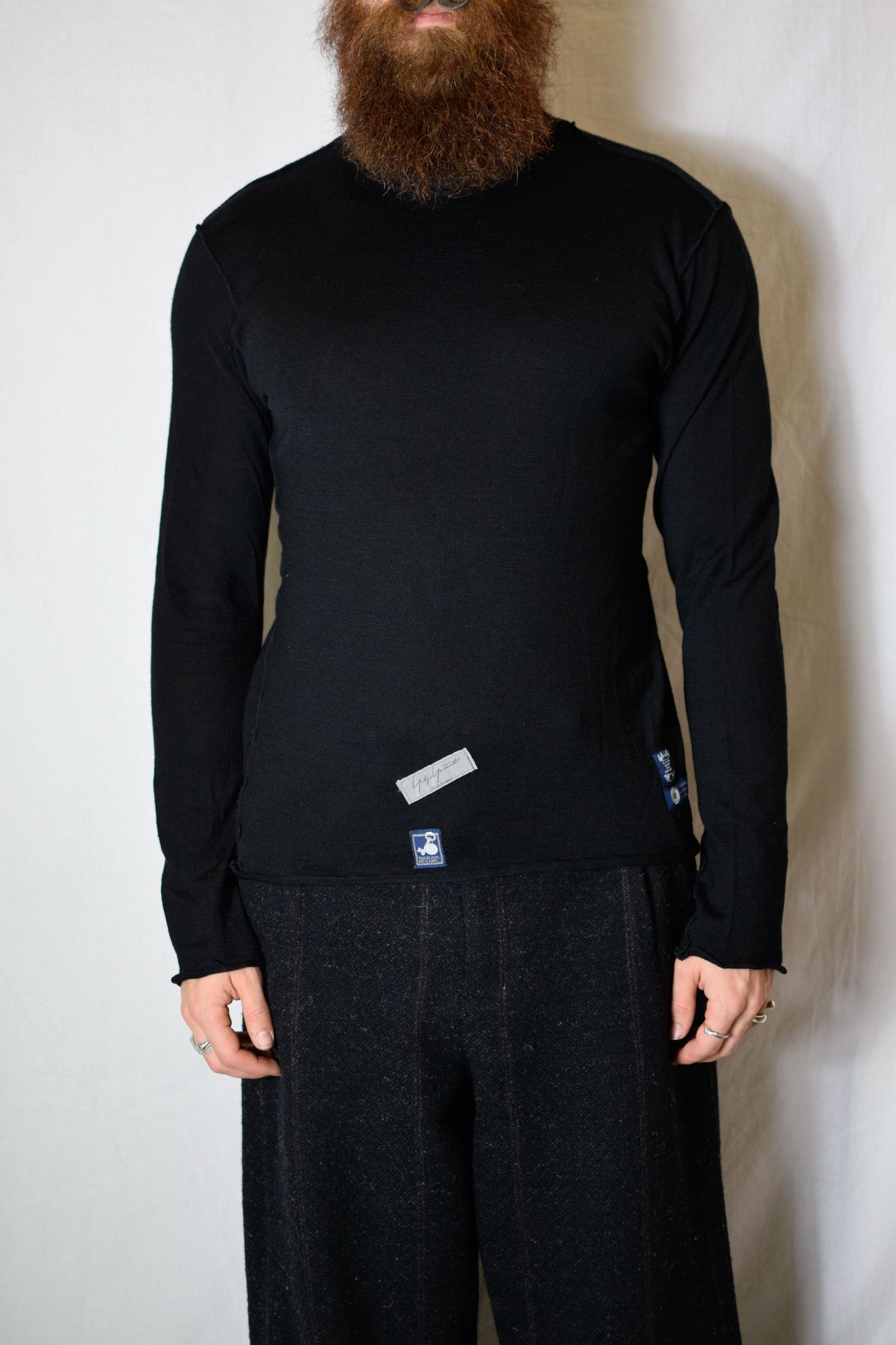 Yohji Yamamoto YYPH Archive Patch Turtleneck Size US L / EU 52-54 / 3 - 4 Thumbnail