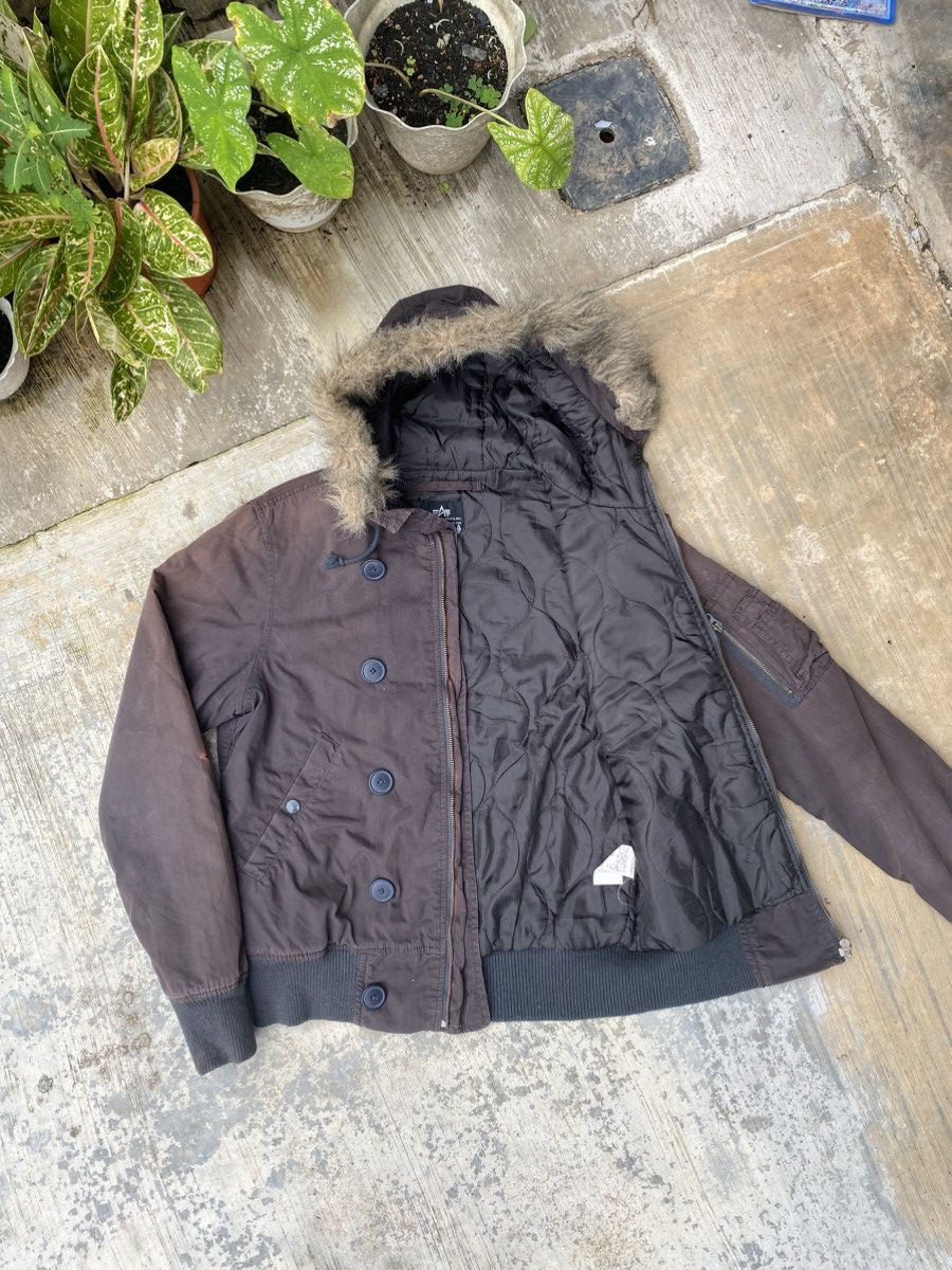 Alpha Industries Distressed Alpha Industries Bombers Jacket Size M / US 6-8 / IT 42-44 - 6 Thumbnail