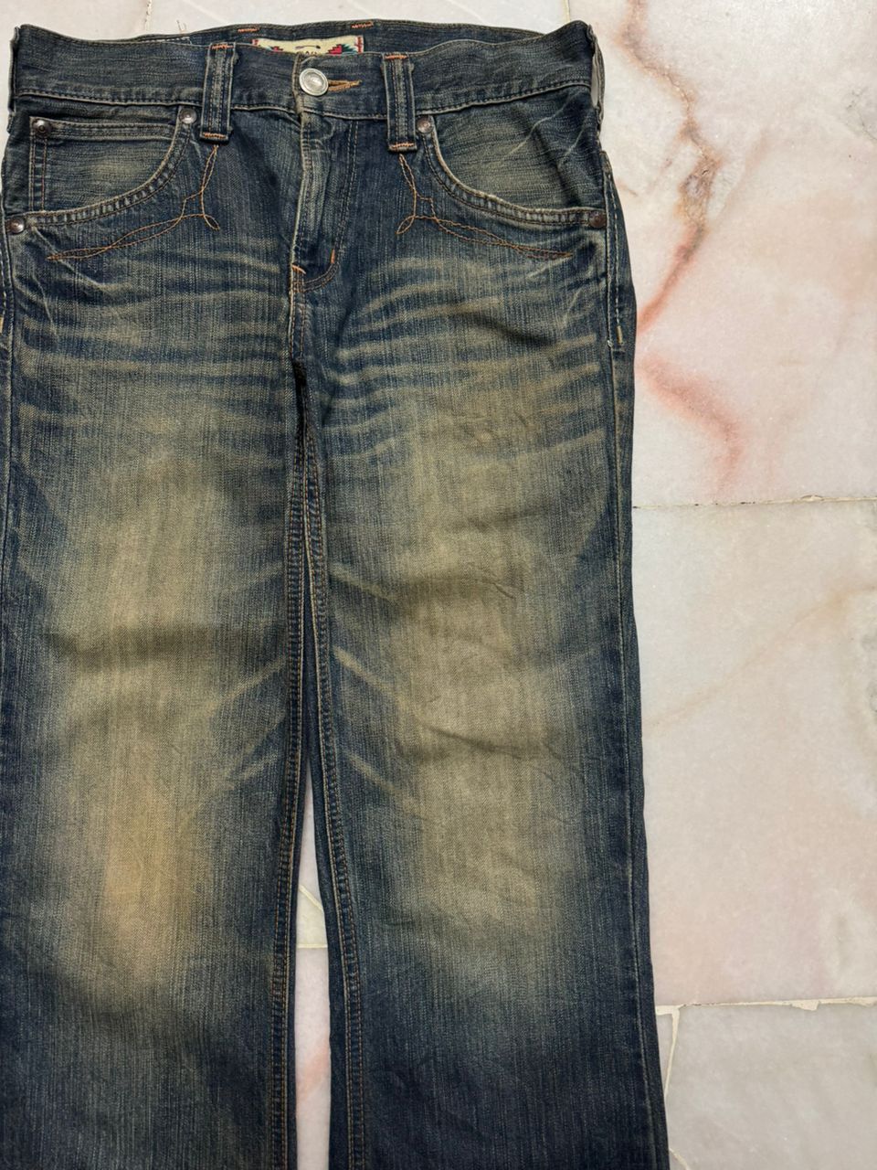 Edwin 💥Flare💥Vintage Edwin XV Insane Rusty Mudwash Bootcut Jeans Size US 29 - 5 Thumbnail
