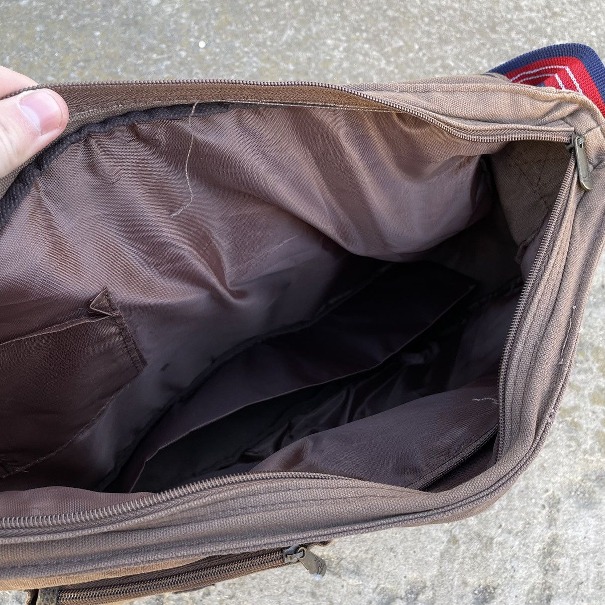 Hypebeast Vintage Japanese Style Kangol Bag For Laptop Y/K Grunge Size ONE SIZE - 16 Thumbnail