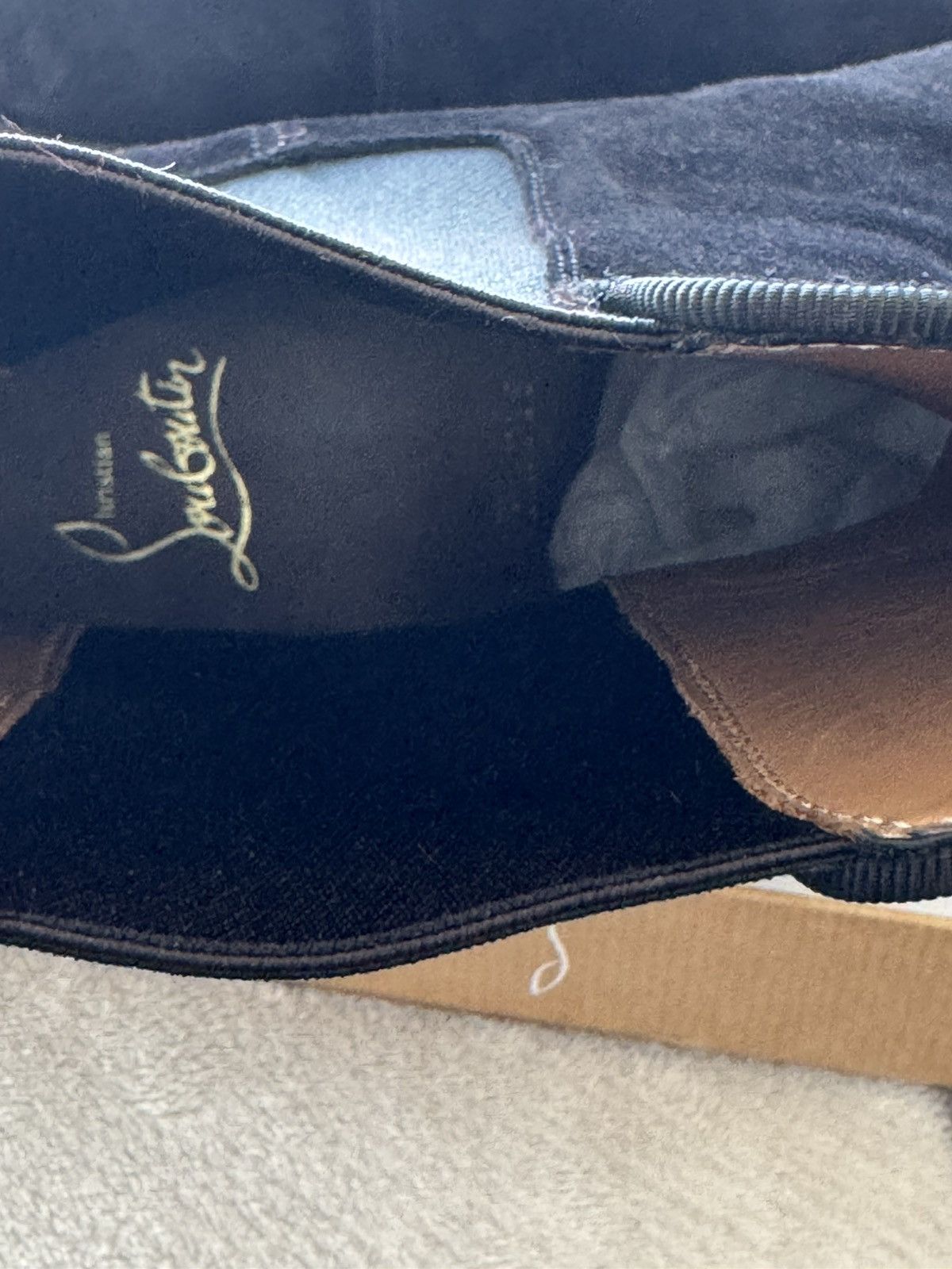 Christian Louboutin Christian Louboutin Chelsea black boots EU 42 Size US 9.5 / EU 42-43 - 8 Thumbnail