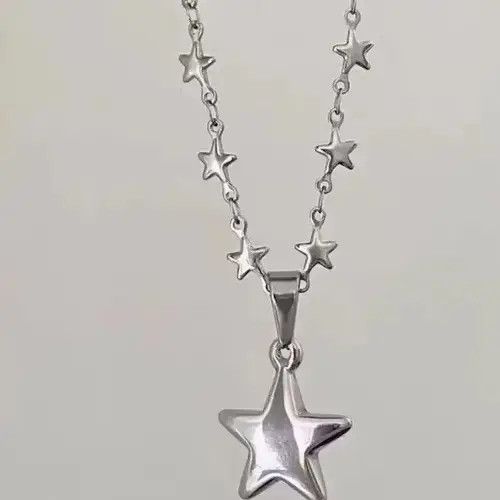 Other Aesthetic Star Pendant Necklace Size ONE SIZE - 4 Thumbnail