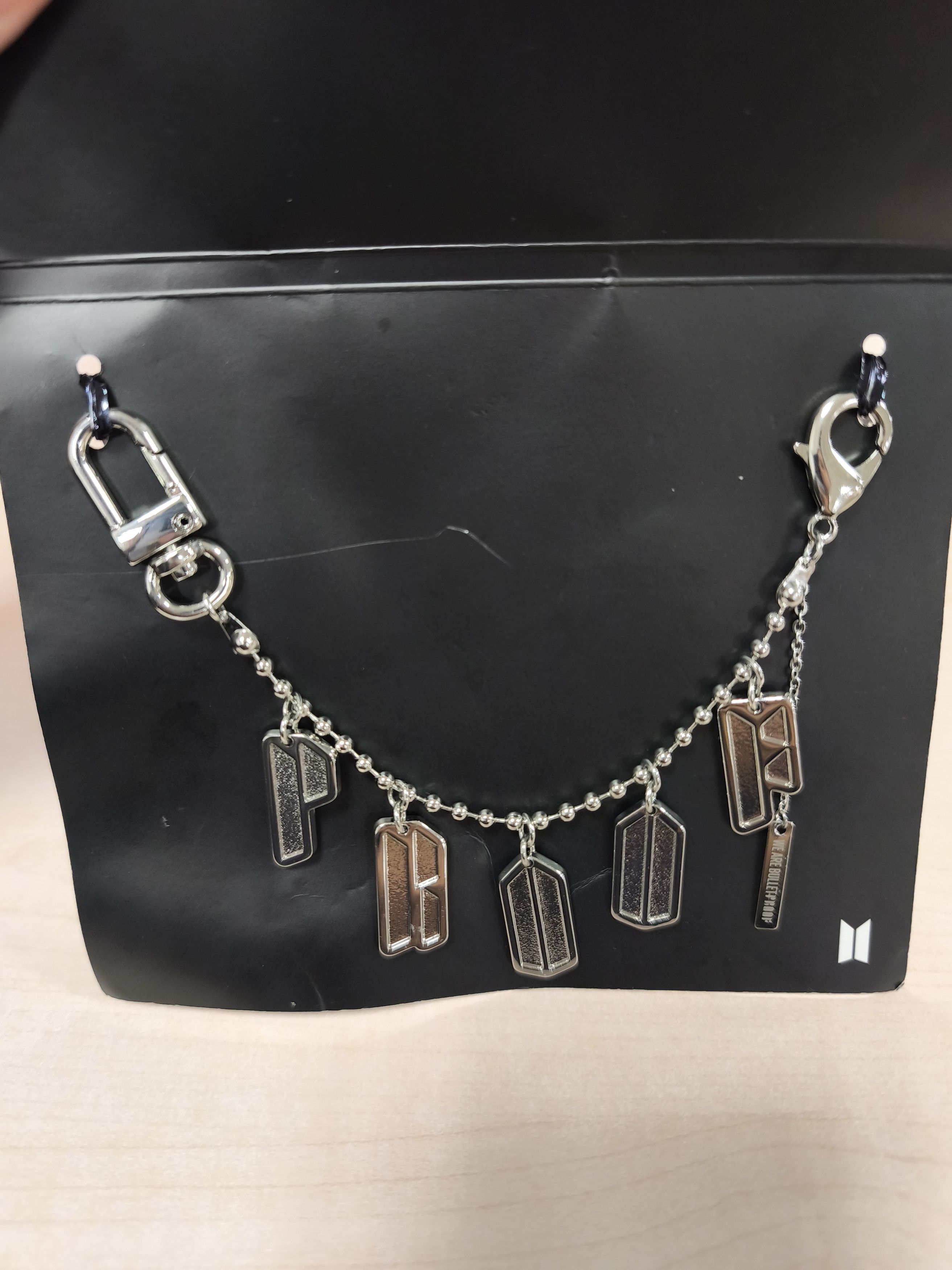 Japanese Brand BTS KEYRING PROOF (proof logo) Size ONE SIZE - 2 Thumbnail