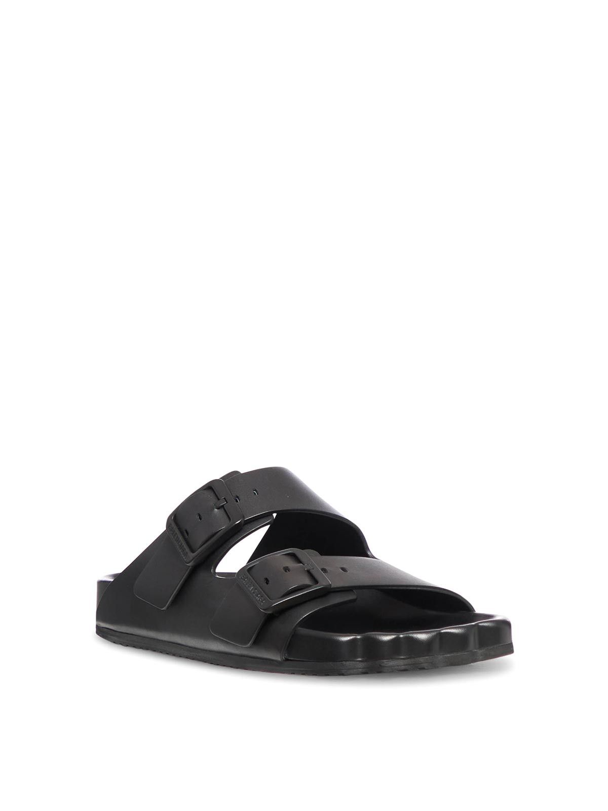 Balenciaga o1bcso1str0425 Sunday Sandals in Black Size US 10 / IT 40 - 2 Thumbnail