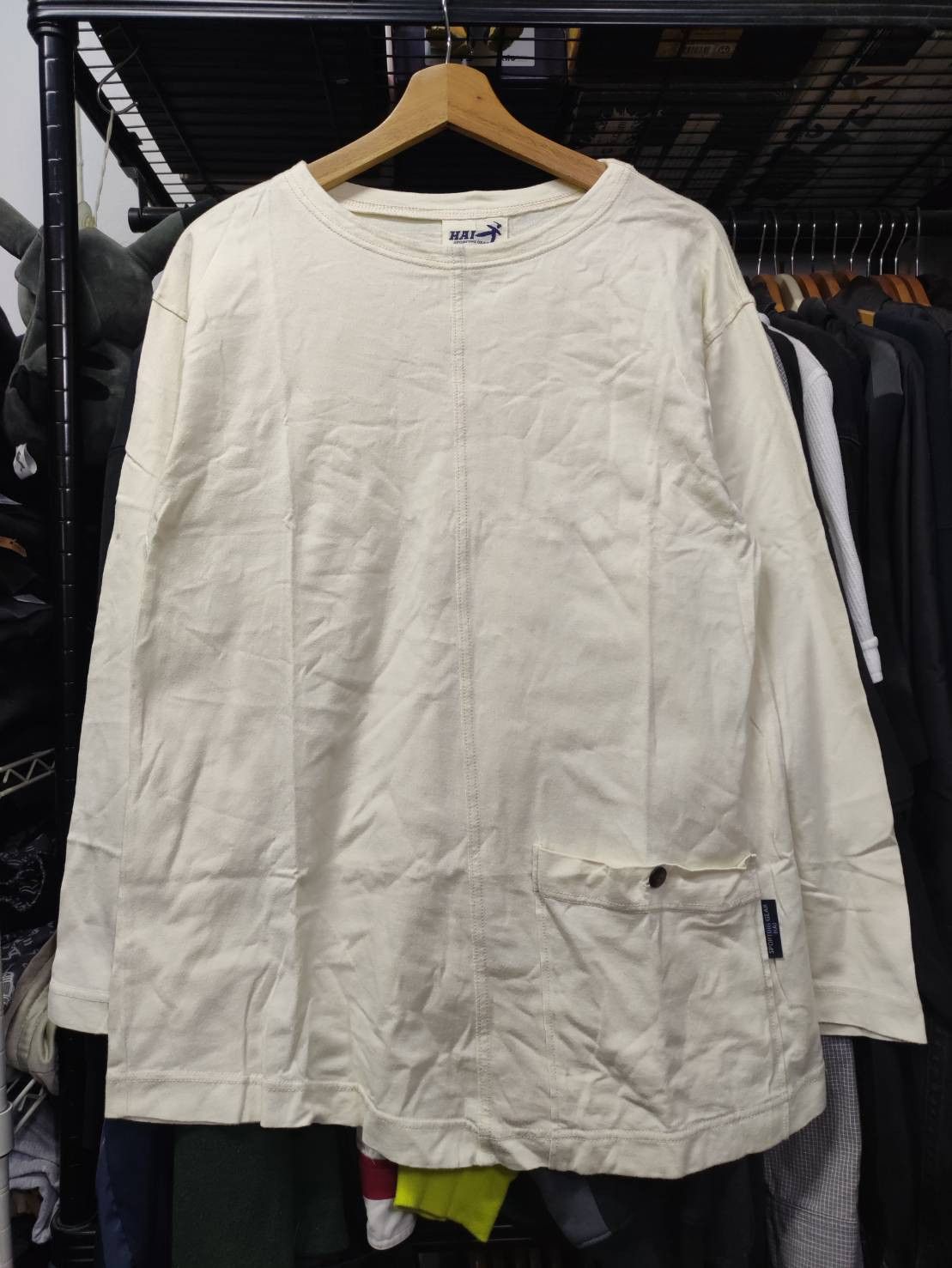 Issey Miyake Vtg 90's HAI Sporting Gear By Issey Miyake Side Pocket L/S Size US M / EU 48-50 / 2 - 1 Thumbnail